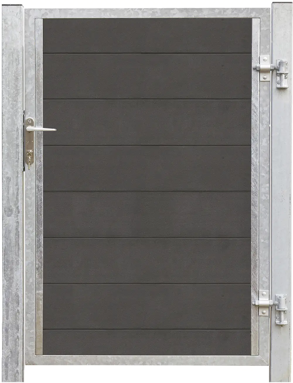 Plus WPC Tor Futura Rechts 115 x 145 cm inkl. Pfosten