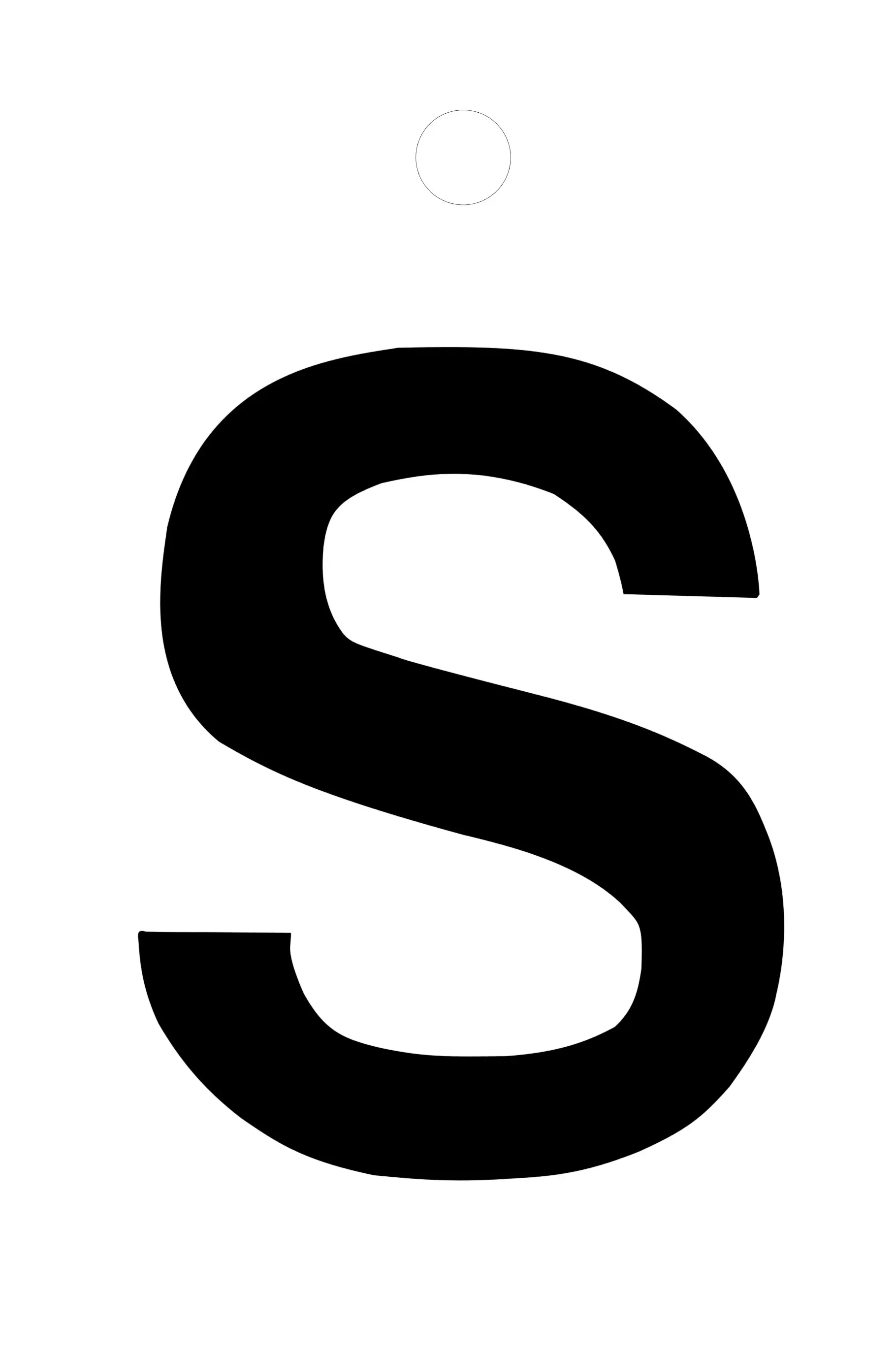 Conmetall Aufkleber Buchstabe S PVC 3,5 x 3,5 cm schwarz 