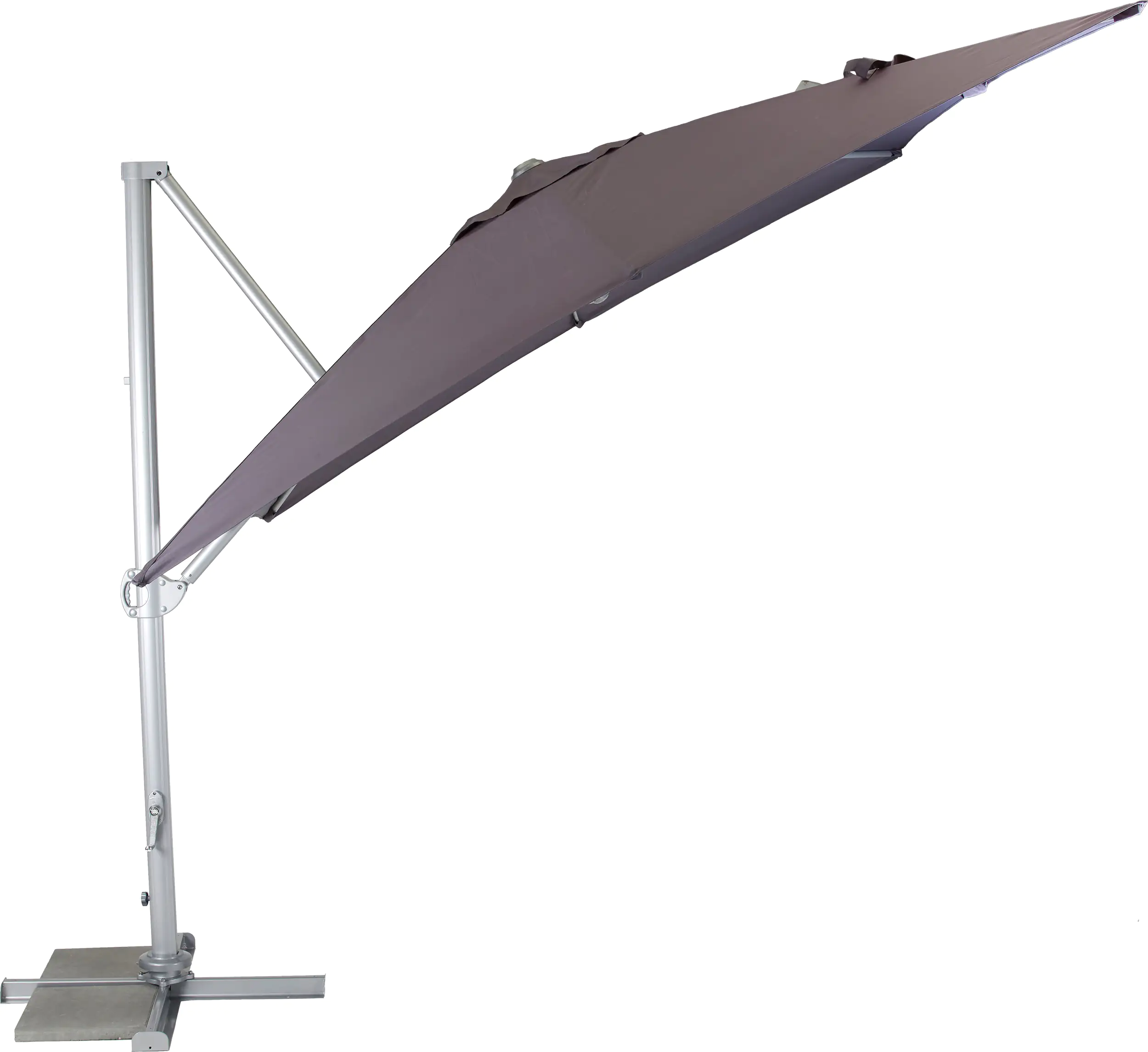 Primaster Ampelschirm Cadiz anthrazit, 300 x 300 cm Primaster Ampelschirm Cadiz anthrazit, 300 x 300 cm