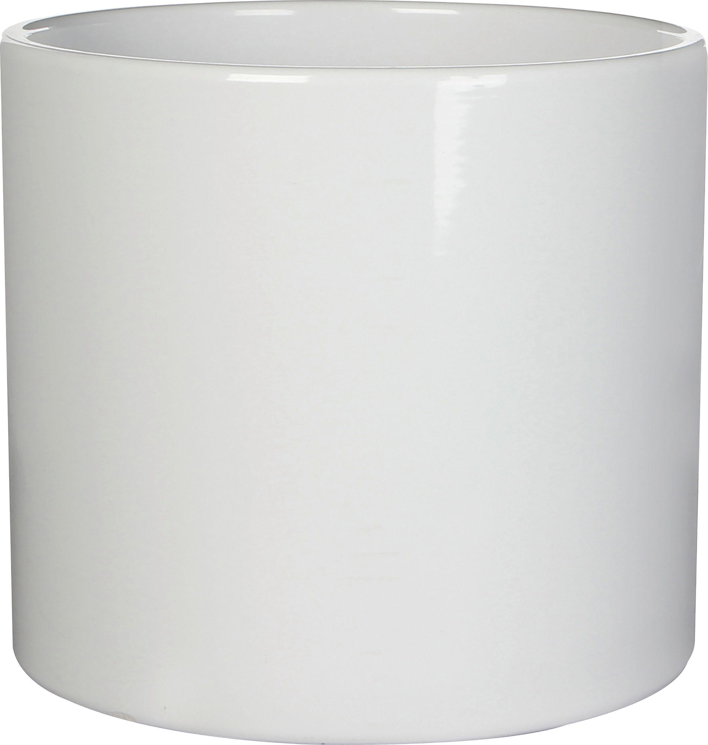 Mica Decorations Blumentopf Keramik Era  Ø 32,5 x 31 cm weiß