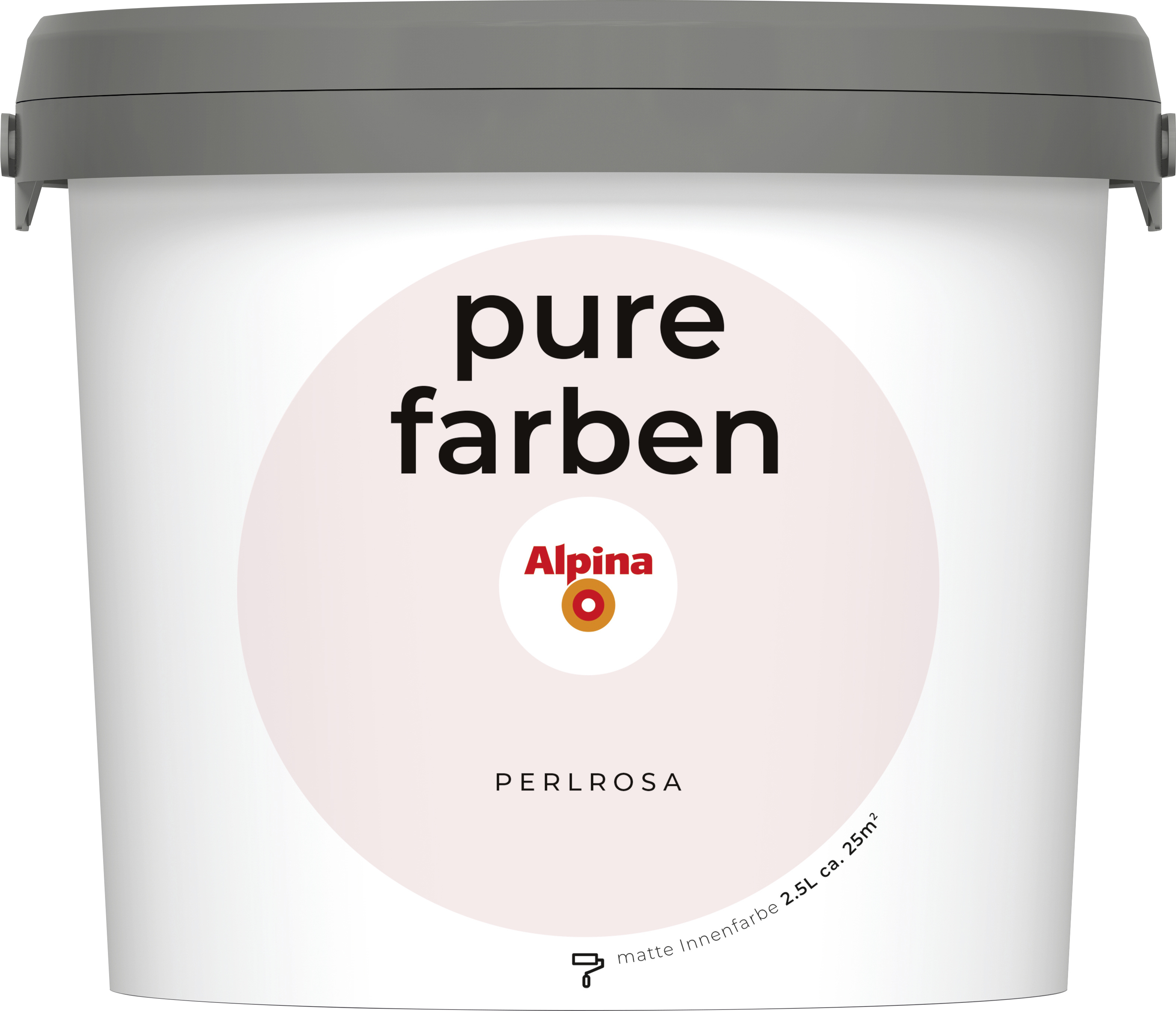 Alpina Pure Farben Perlrosa 2,5 L
