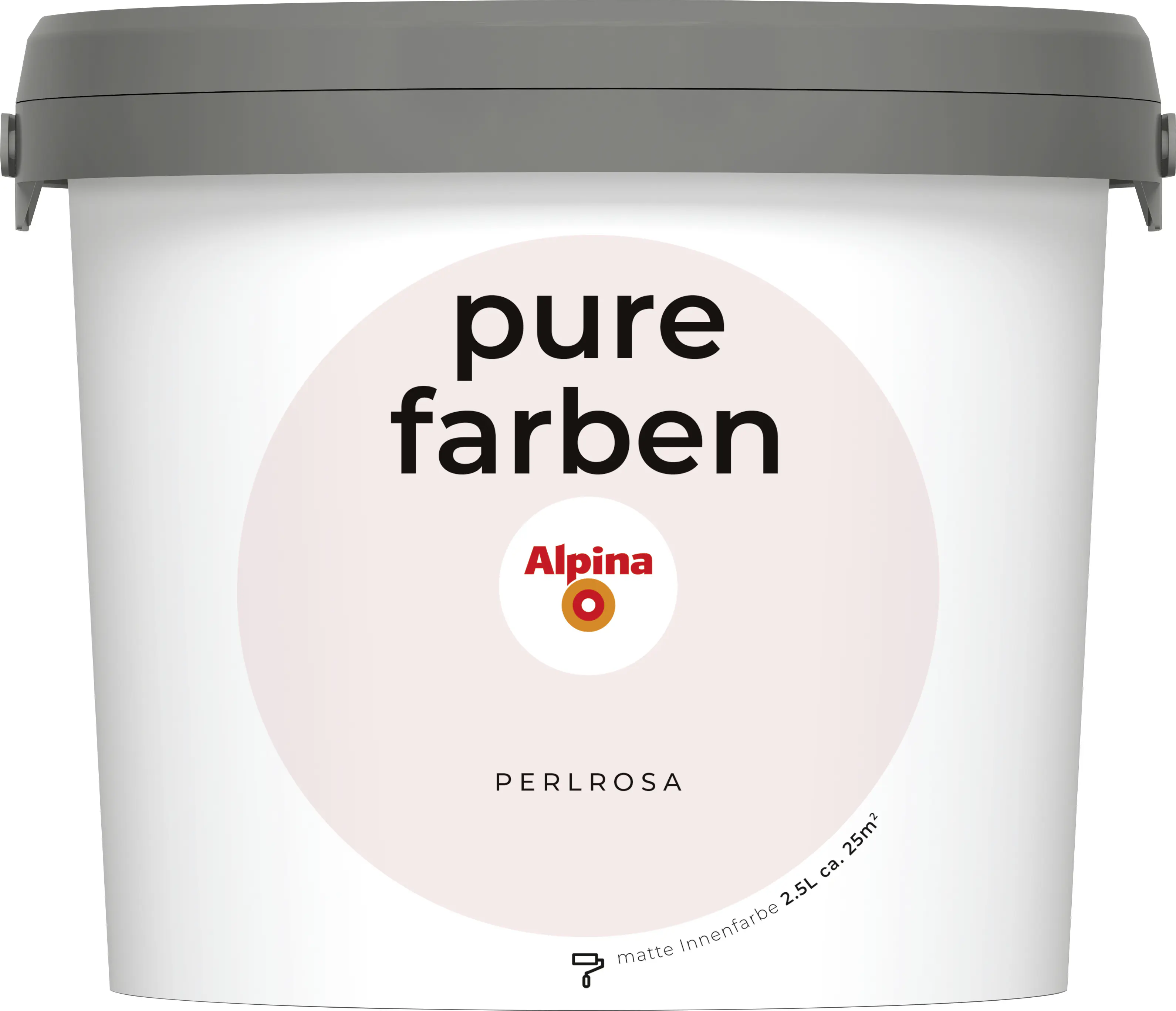 Alpina Pure Farben Perlrosa 2,5 L