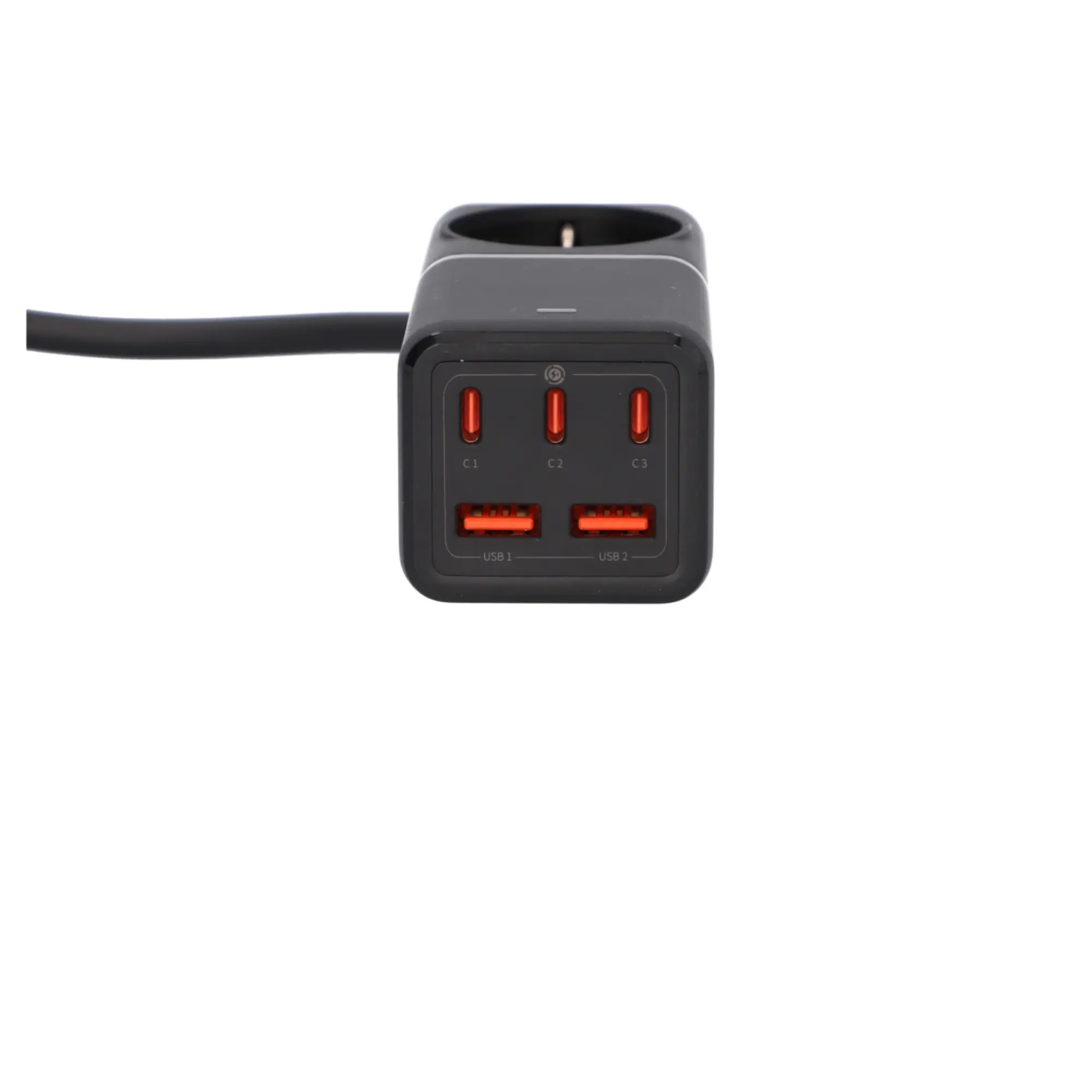 Unitec Tischsteckdose 1-fach inkl. 5x USB A/C 45+30 W 3 m Unitec Tischsteckdose 1-fach inkl. 5x USB A/C 45+30 W 3 m