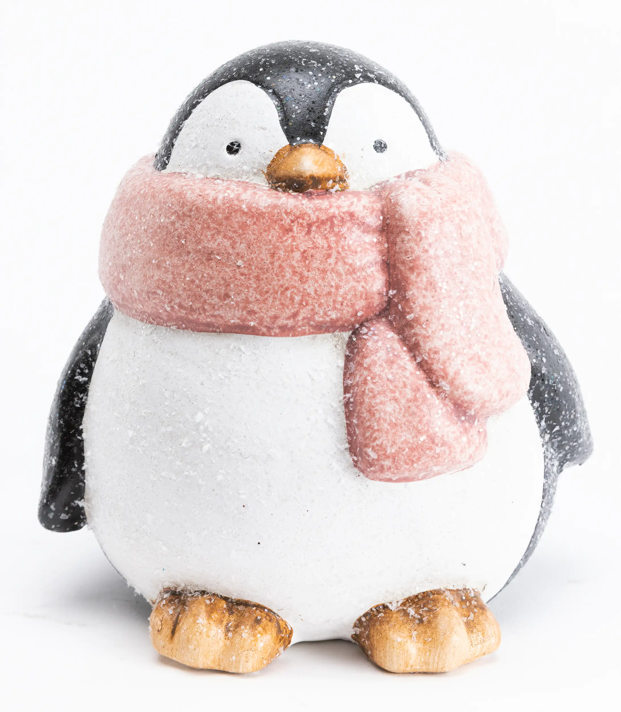 4333692198134_8 TrendLine Dekofigur Pinguin aus Keramik 12 x 10,5 x 12,5 cm