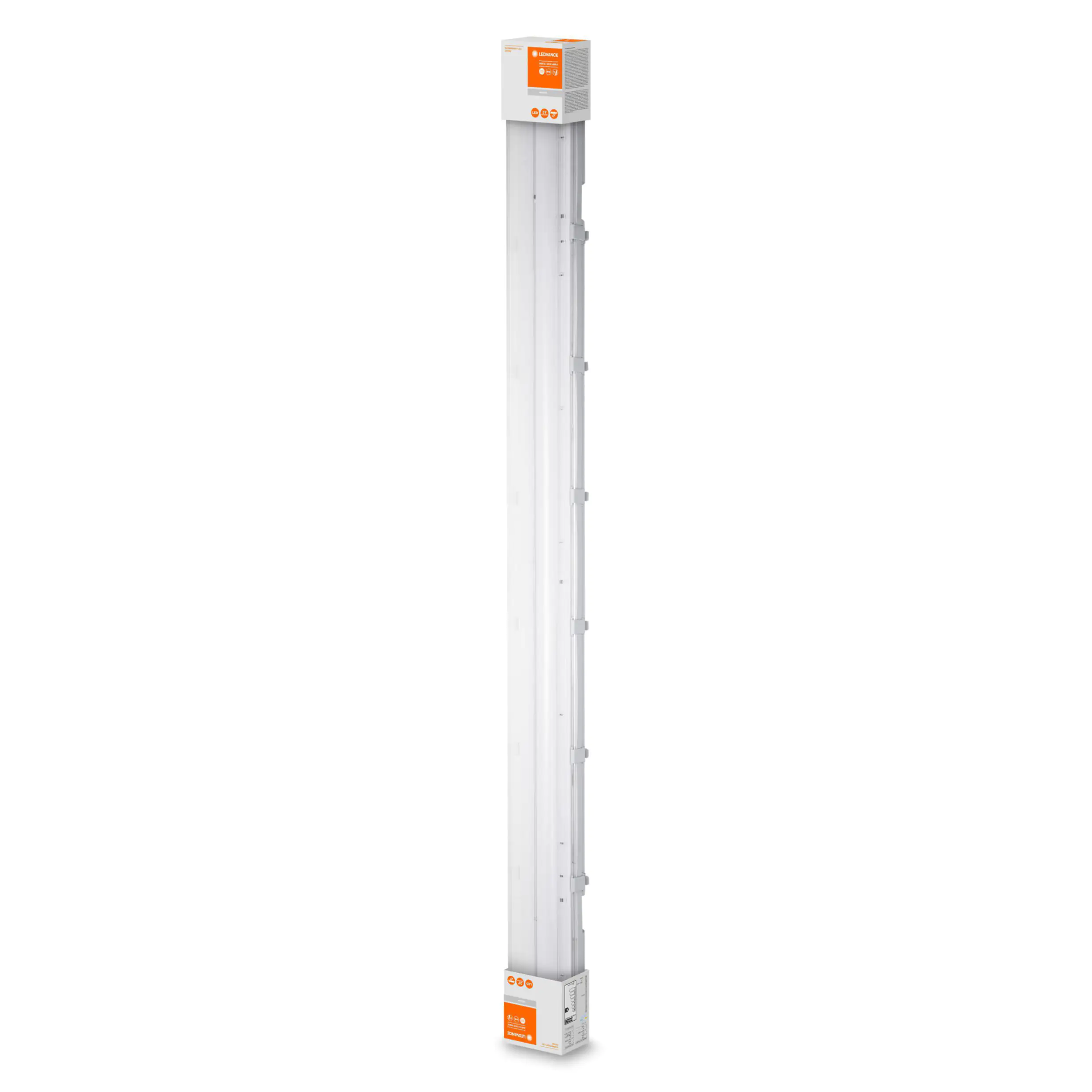Ledvance LED-Feuchtraumleuchte Submarine 2x19W 156,1 cm, grau, 2-flammig