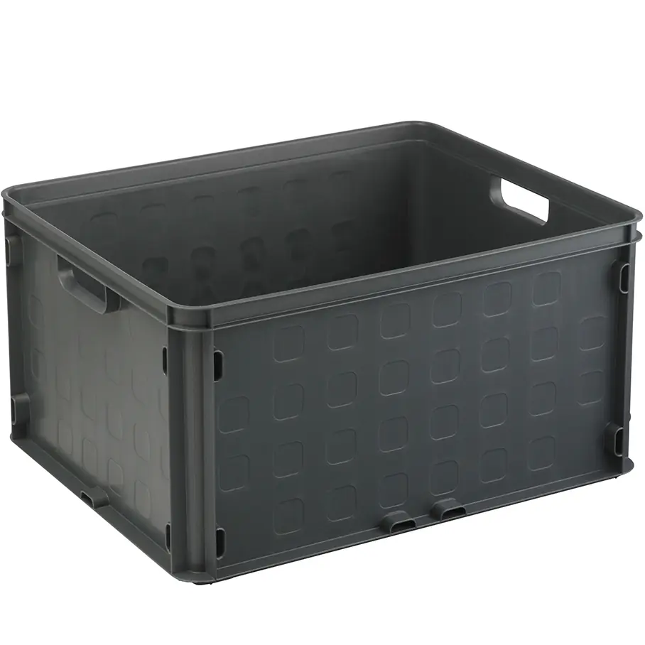 Sunware geschlossene Aufbewahrungsbox Square 52L anthrazit 50 x 40 x 26 cm Sunware geschlossene Aufbewahrungsbox Square 52L anthrazit 50 x 40 x 26 cm