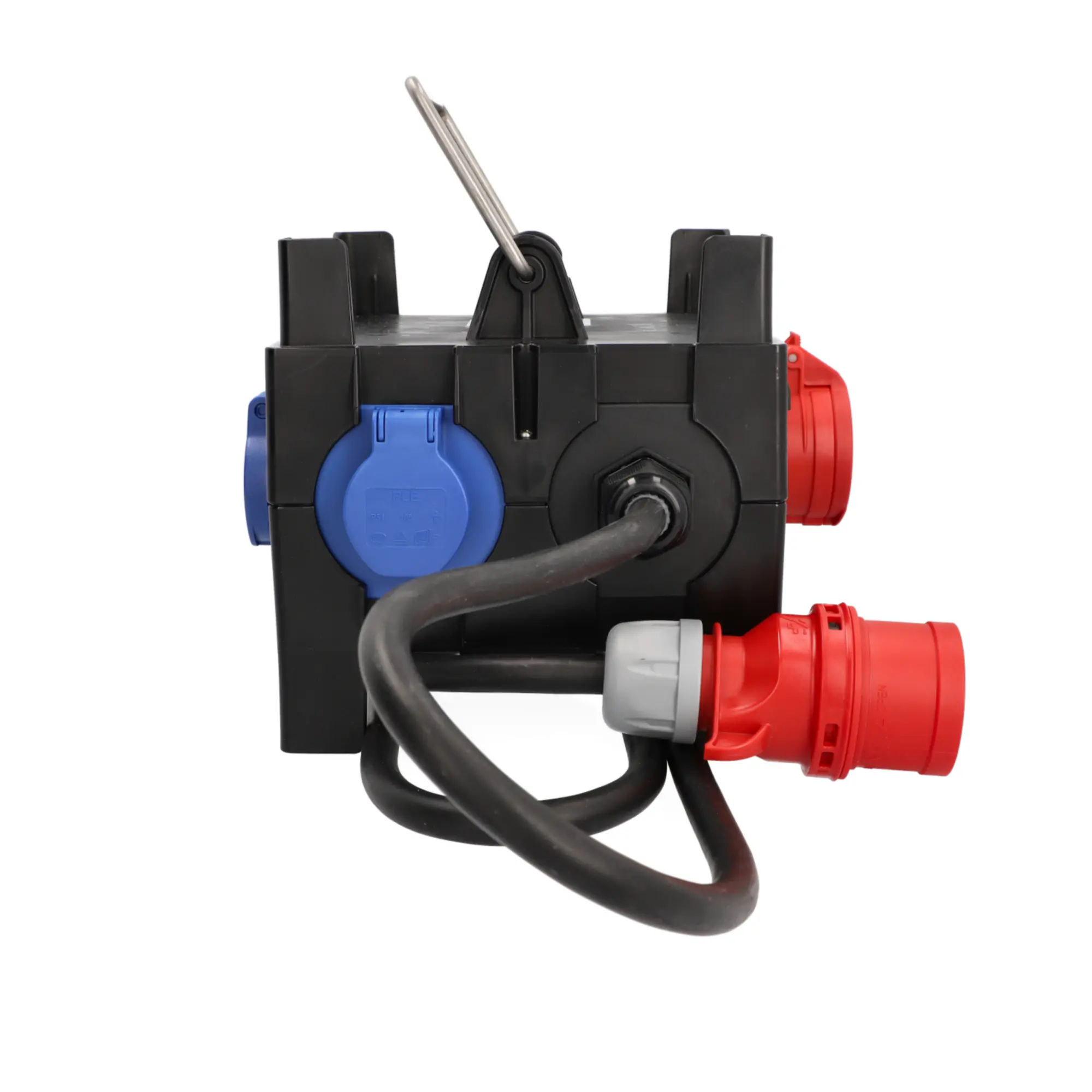 Unitec Stromverteiler mit 3x CEE-Steckdosen & 3x Schutzkontaktsteckdosen