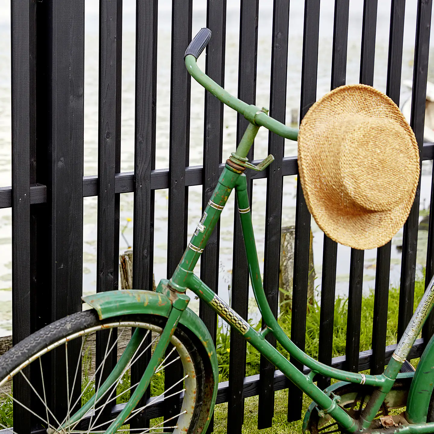 Plus Zaun Nagano 180 x 140 cm RAL 9005 Schwarz