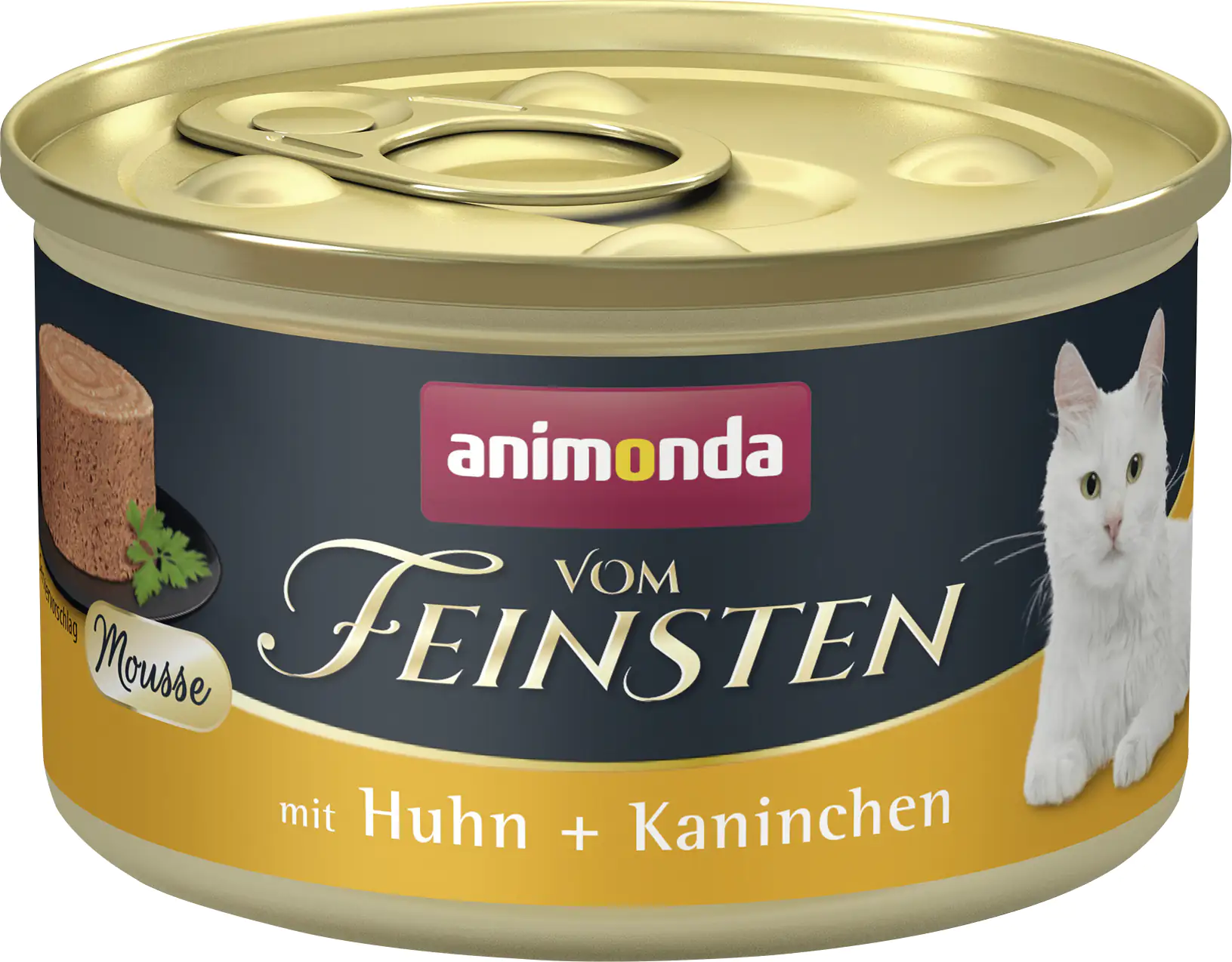 Animonda vom Feinsten Katzenfutter Huhn und Kaninchen Mousse 85 g
