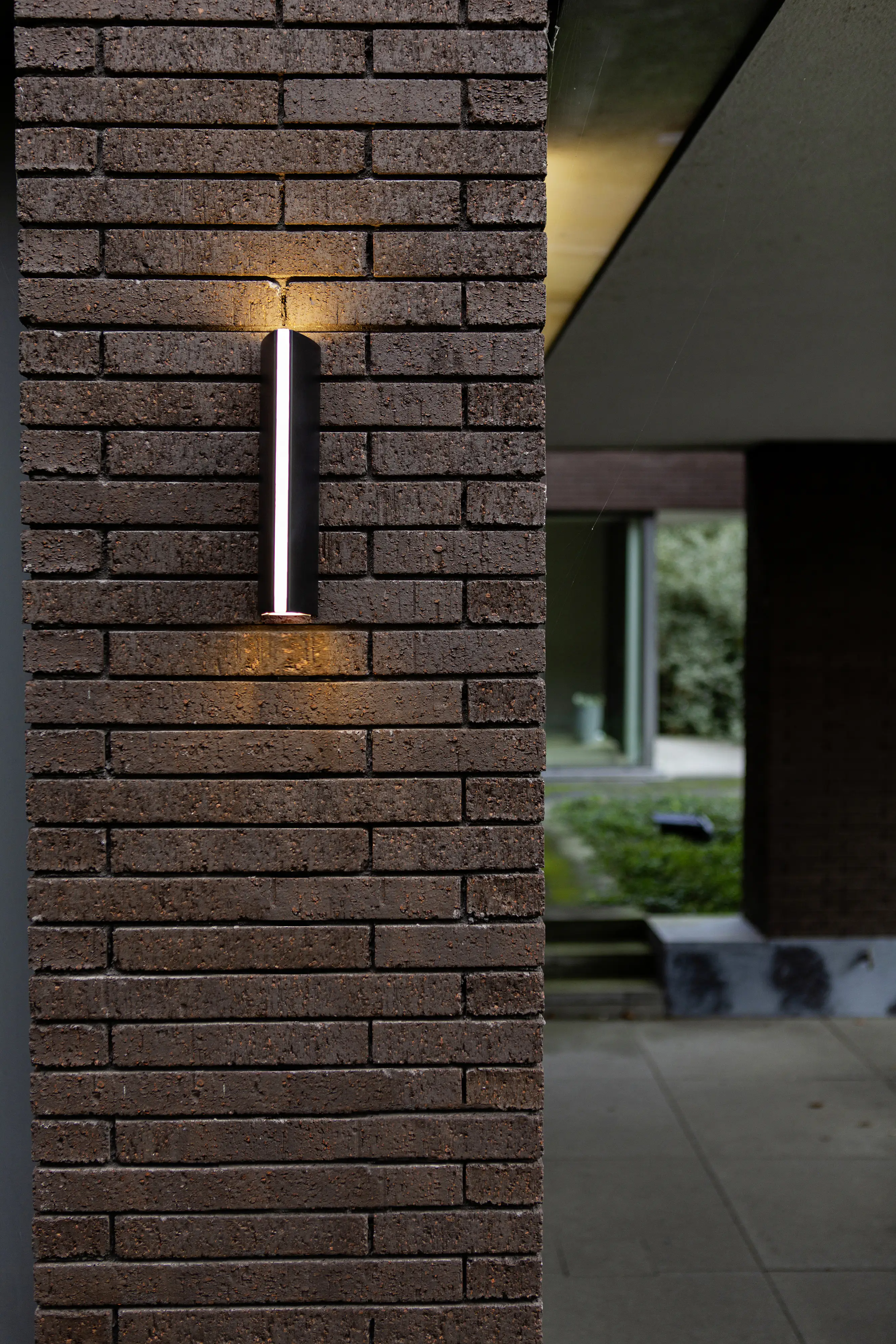 Lutec LED Außenwandleuchte Leo anthrazit Up- & Downlight