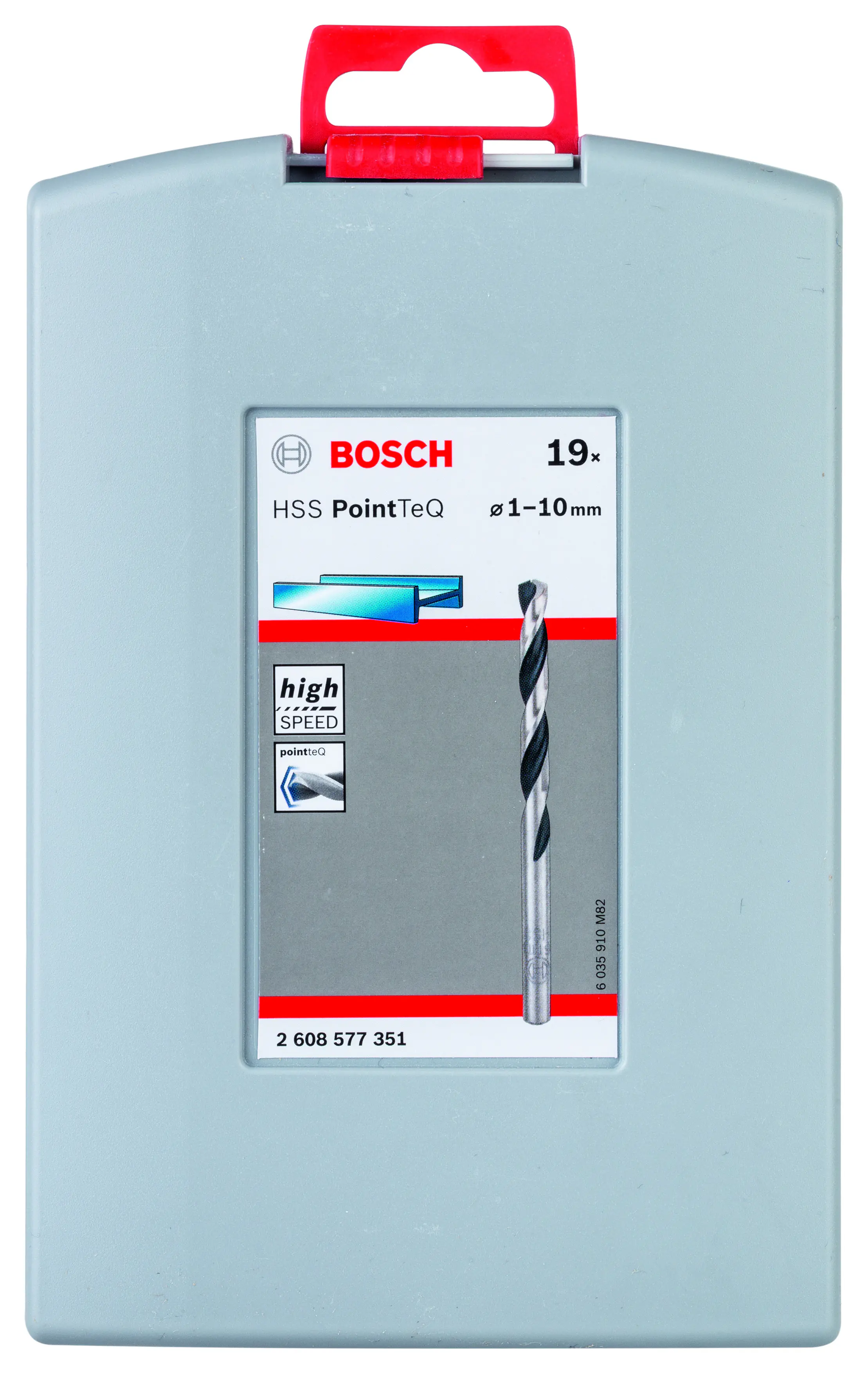 Bosch HSS-Spiralbohrer PointTeQ 19-teilig ProBox Bosch HSS-Spiralbohrer PointTeQ 19-teilig ProBox