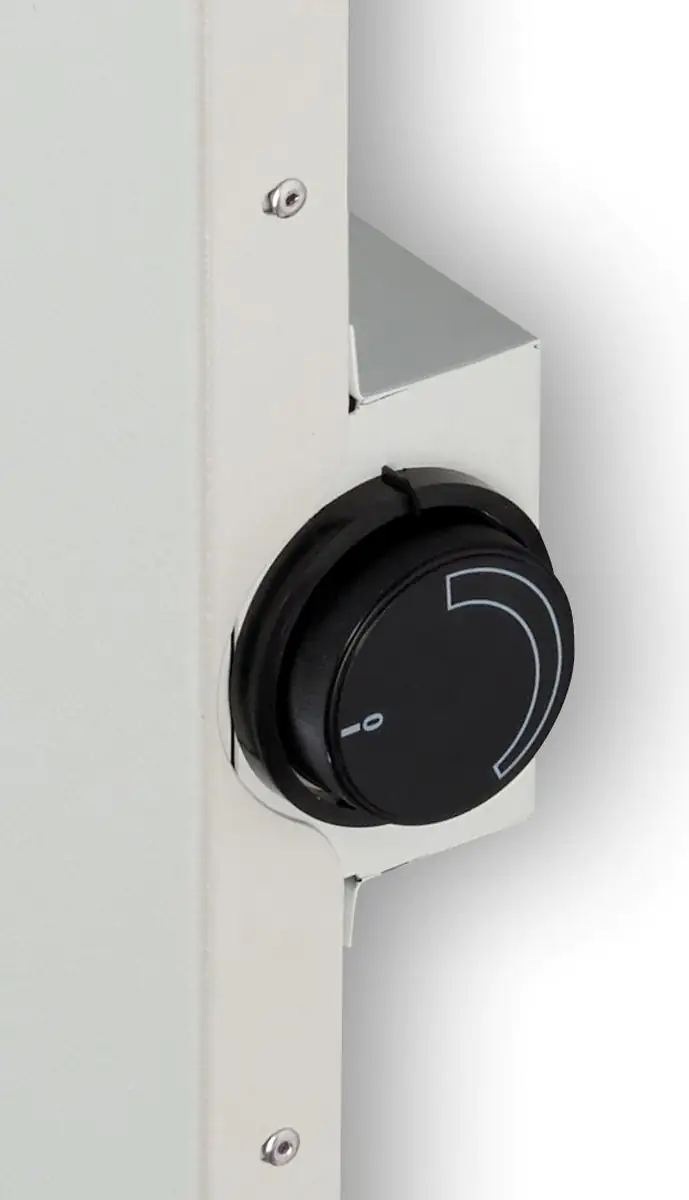 Bella Jolly Infrarot Metallheizkörper 60x120 cm 1100 Watt, weiß