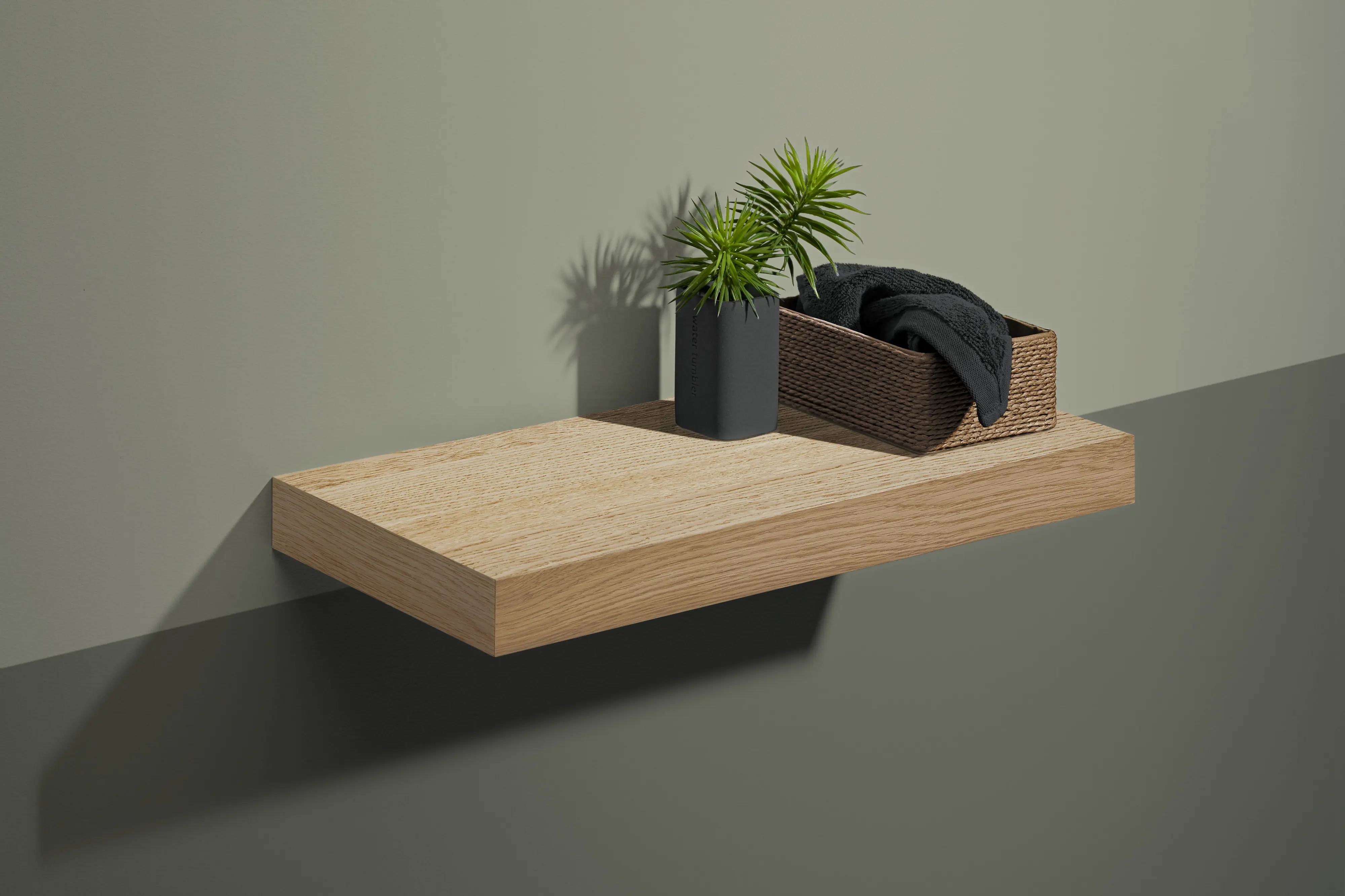 Dolle Wandregal Bigboard 57 x 25 cm Eiche furniert