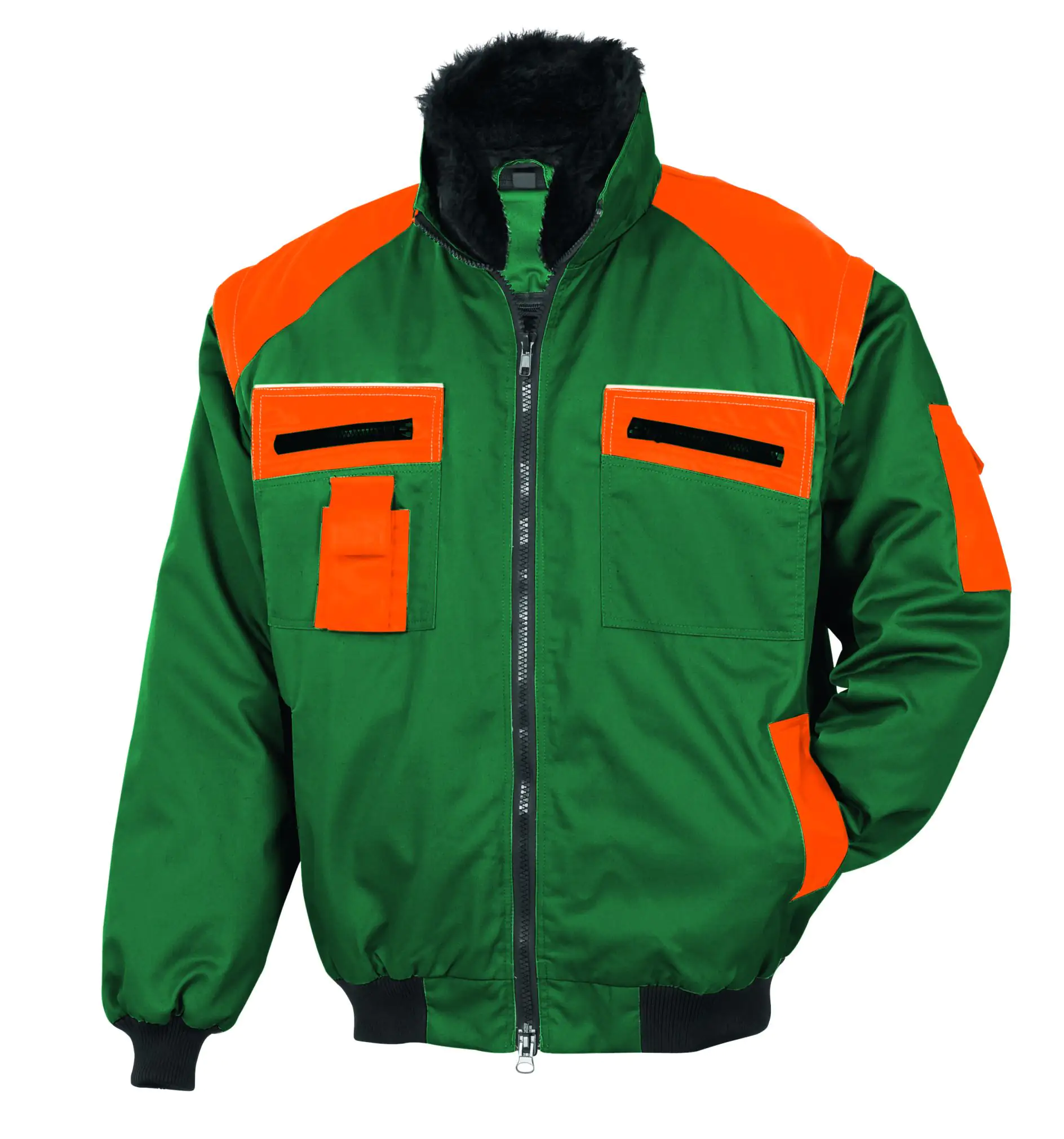 Bullstar Forst-Blouson grün-orange Bullstar Forst-Blouson grün-orange
