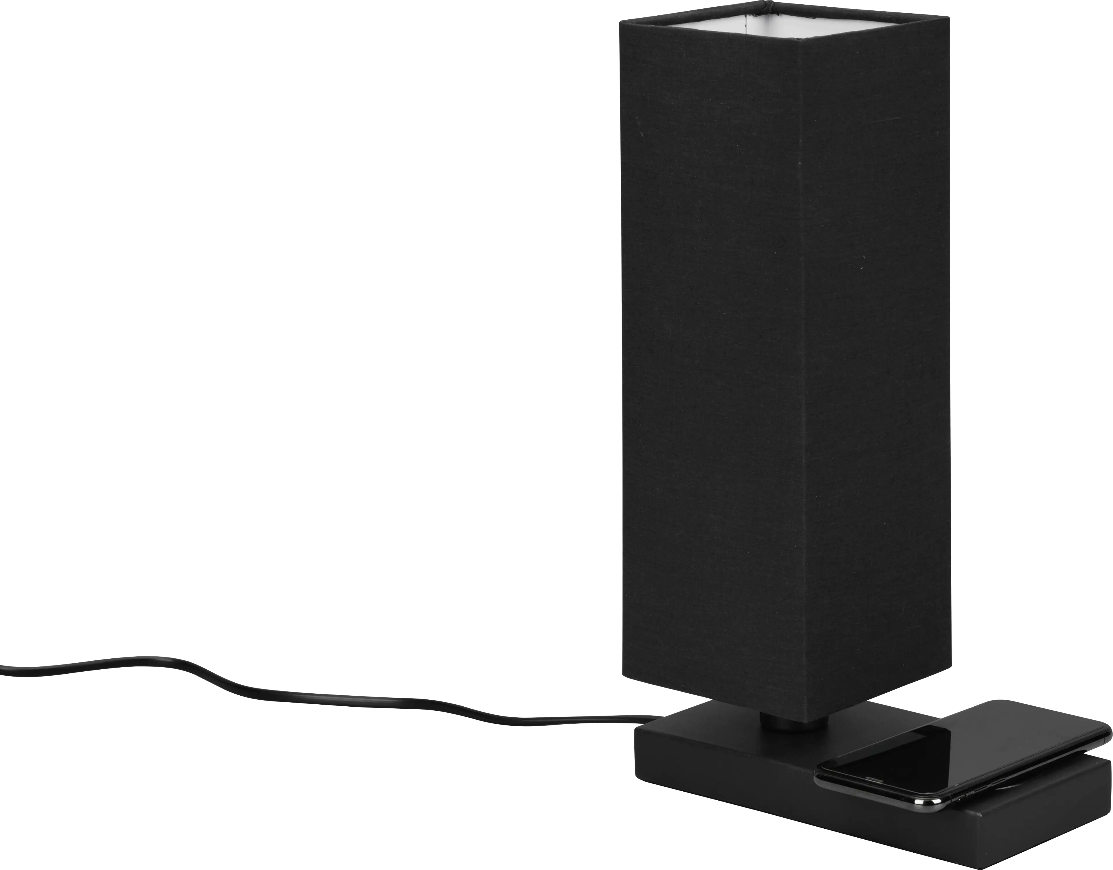 Reality Leuchten Tischleuchte Haley schwarz 35 x 10 cm