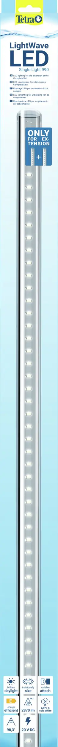 Tetra Aquarium-Beleuchtung LightWave Single Light 990