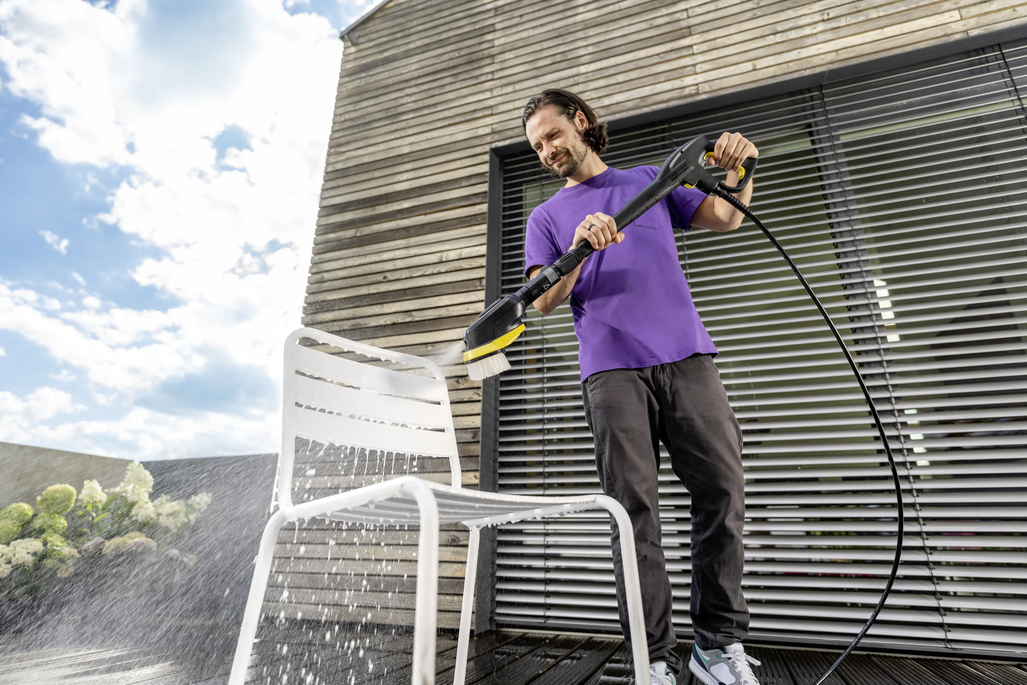 Kärcher Waschbürste WB 7 Plus 3-in-1 für Hochdruckreiniger K 2 bis K 7 Serie