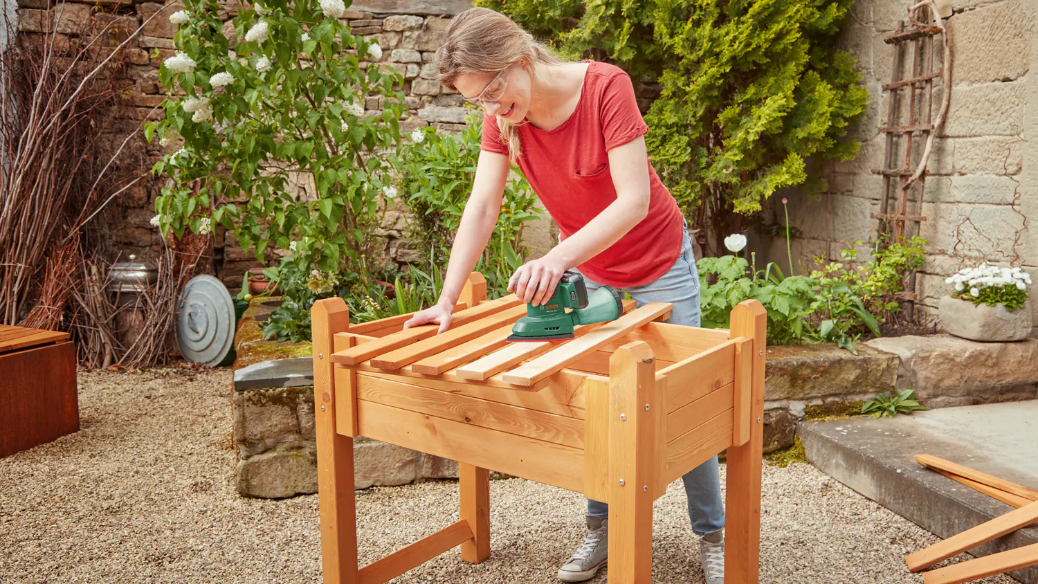 Bosch Akku-Multischleifer Easy Sander 18V-8 Solo