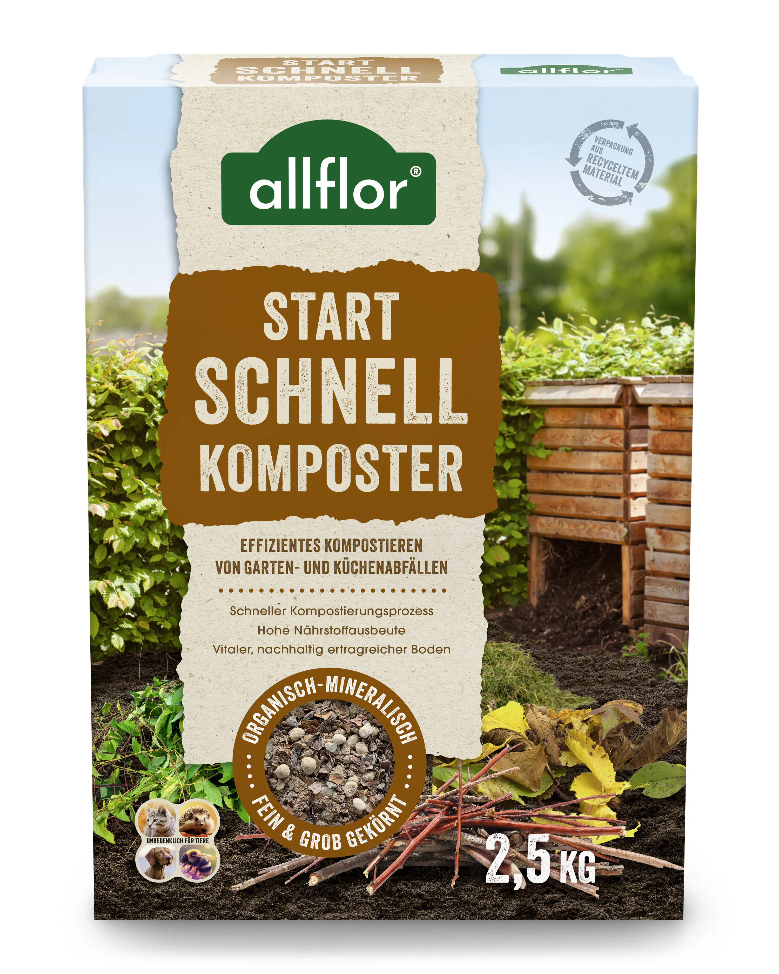 Allflor Start Schnellkomposter 2,5 kg