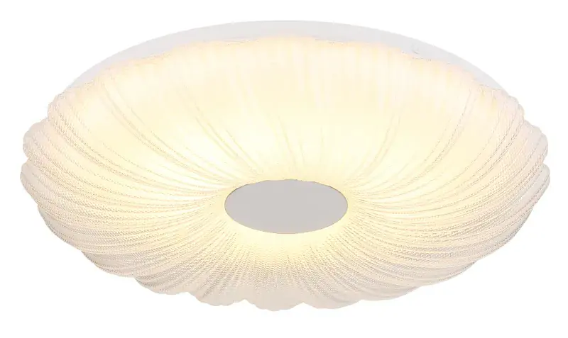 Globo Deckenleuchte Cavendis 38 x 7 cm Ø x H weiß CCT