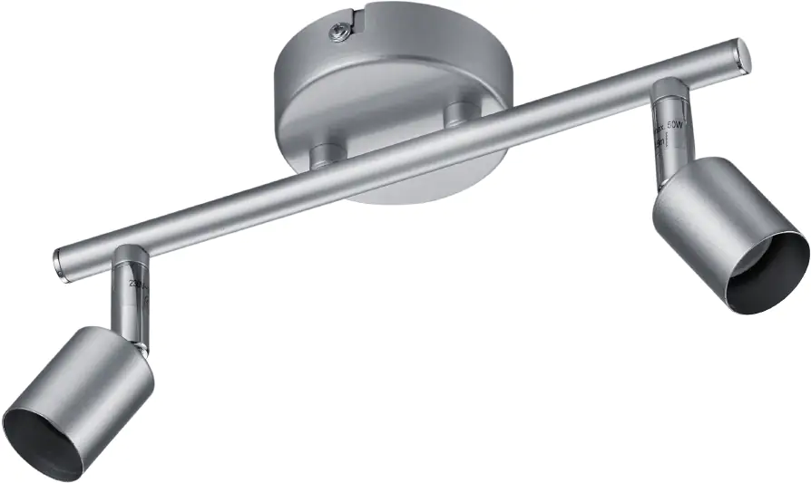 Reality Leuchten 2er Spot Paris titanfarbig