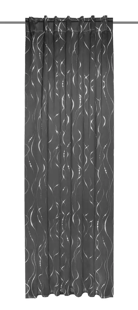 Neusser Collection Schlaufenschal verdeckte Schlaufen grau 135x245 cm