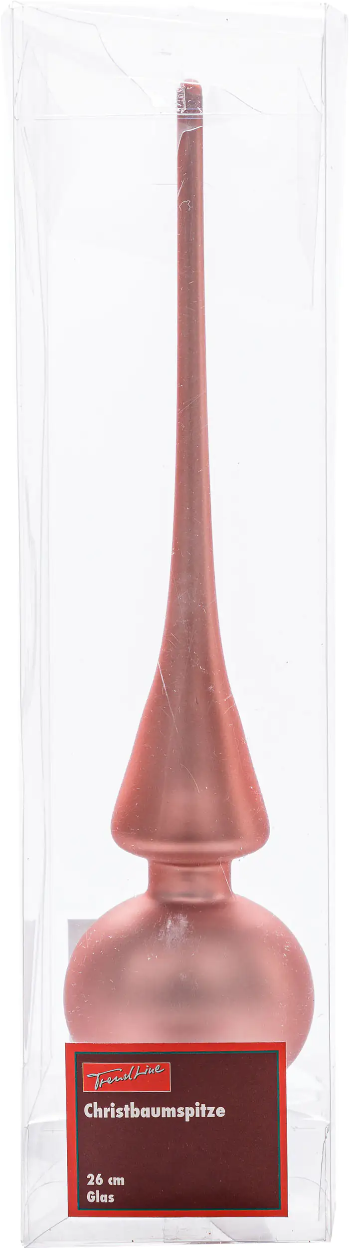 2076601538448_01 TrendLine Christbaumspitze 26 cm, matt