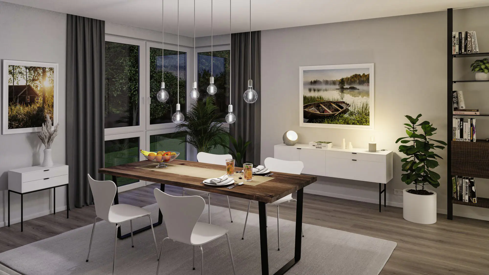 Paulmann LED Leuchtmittel ZigBee Globe 95 E27 6,3 W RGBW 3er-Pack