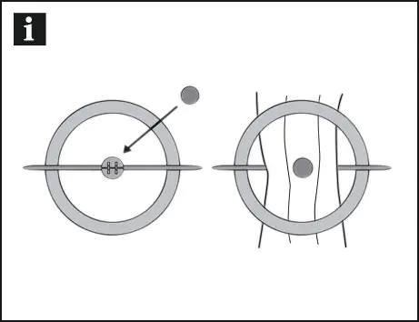Gardinia Dekoring edelstahl-optik, Ø 18 cm Gardinia Dekoring edelstahl-optik, Ø 18 cm