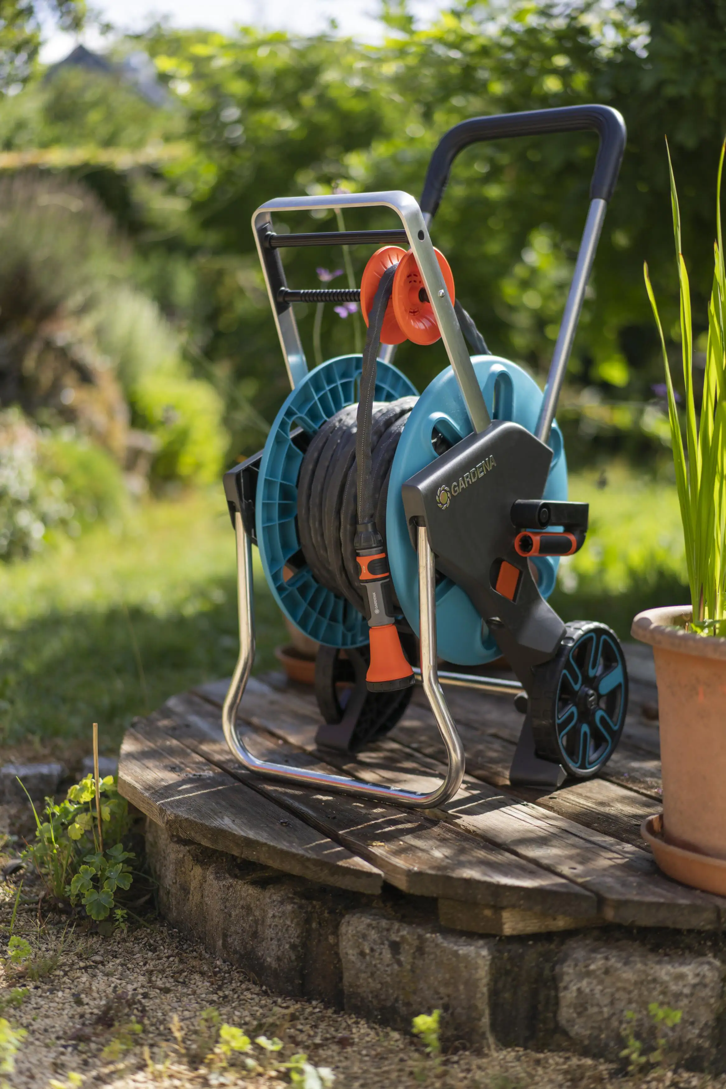 Gardena Schlauchwagen CleverRoll M Easy Gardena Schlauchwagen CleverRoll M Easy