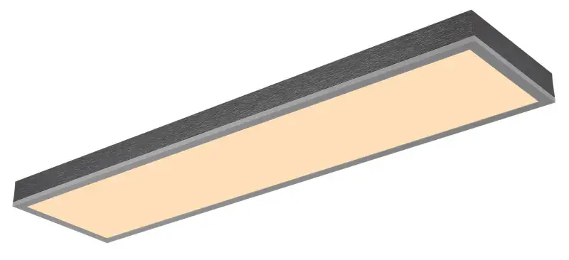 Globo Deckenleuchte Doro 80 x 20 L x B silber warmweiß