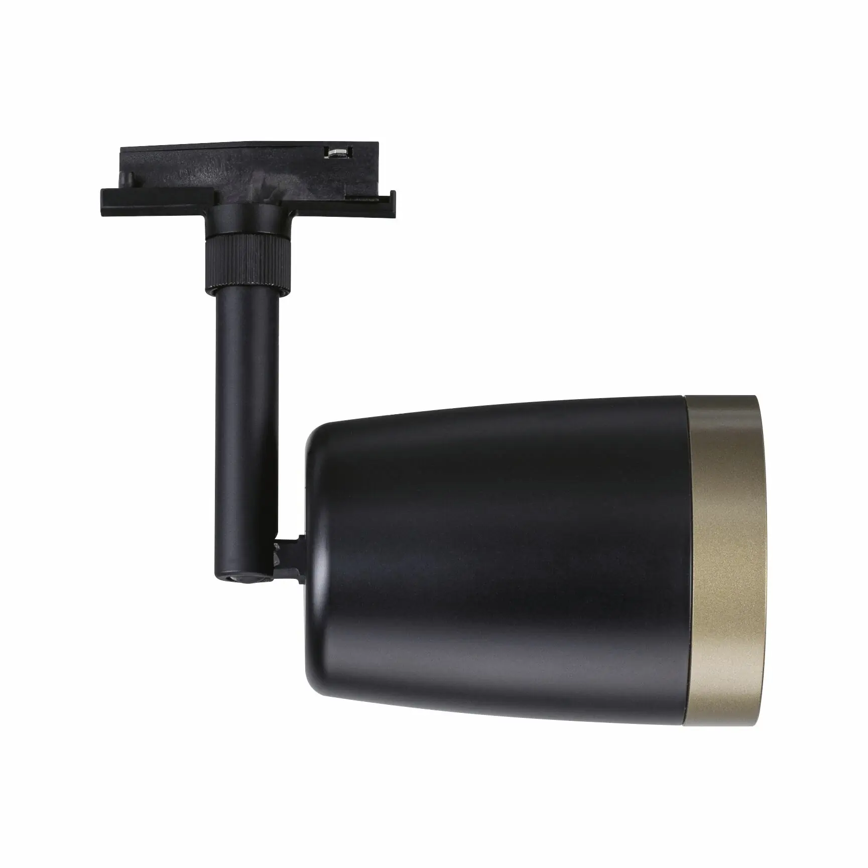 Paulmann URail Deckenleuchte 1er Spot Cover Ø 6,5 x 19,3 cm schwarz-gold matt