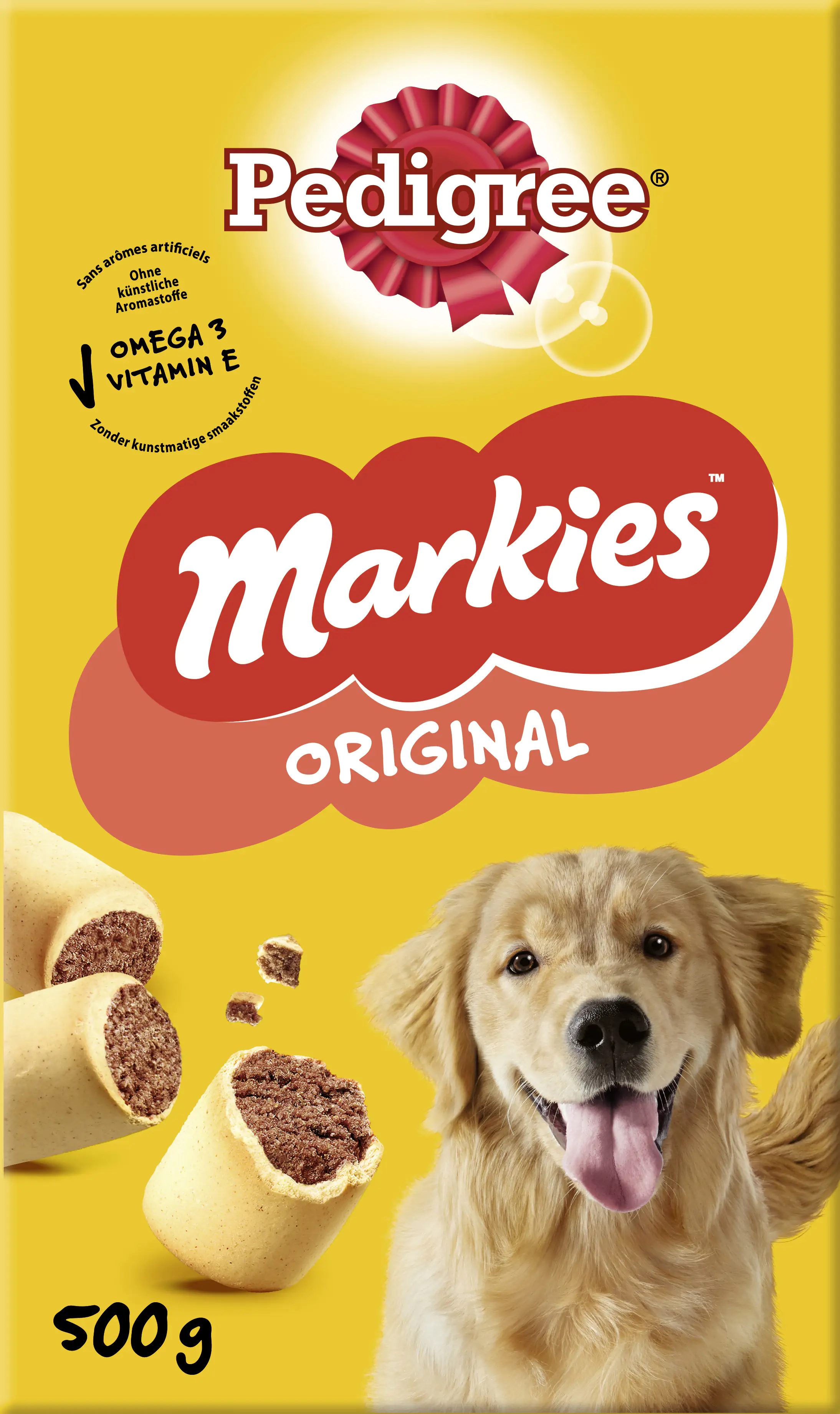Pedigree Hundesnacks Markies Trios 500 g Pedigree Hundesnacks Markies Trios 500 g