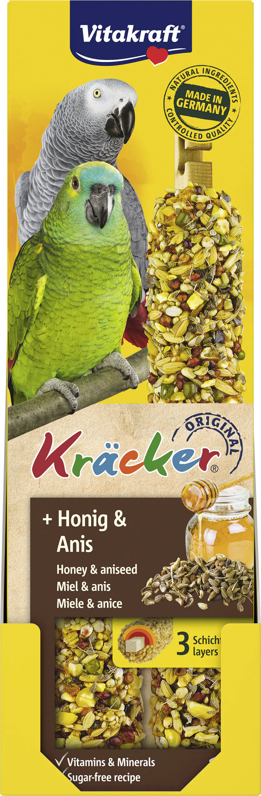Vitakraft Kräcker® Honig & Anis 2 Stück / 180 g