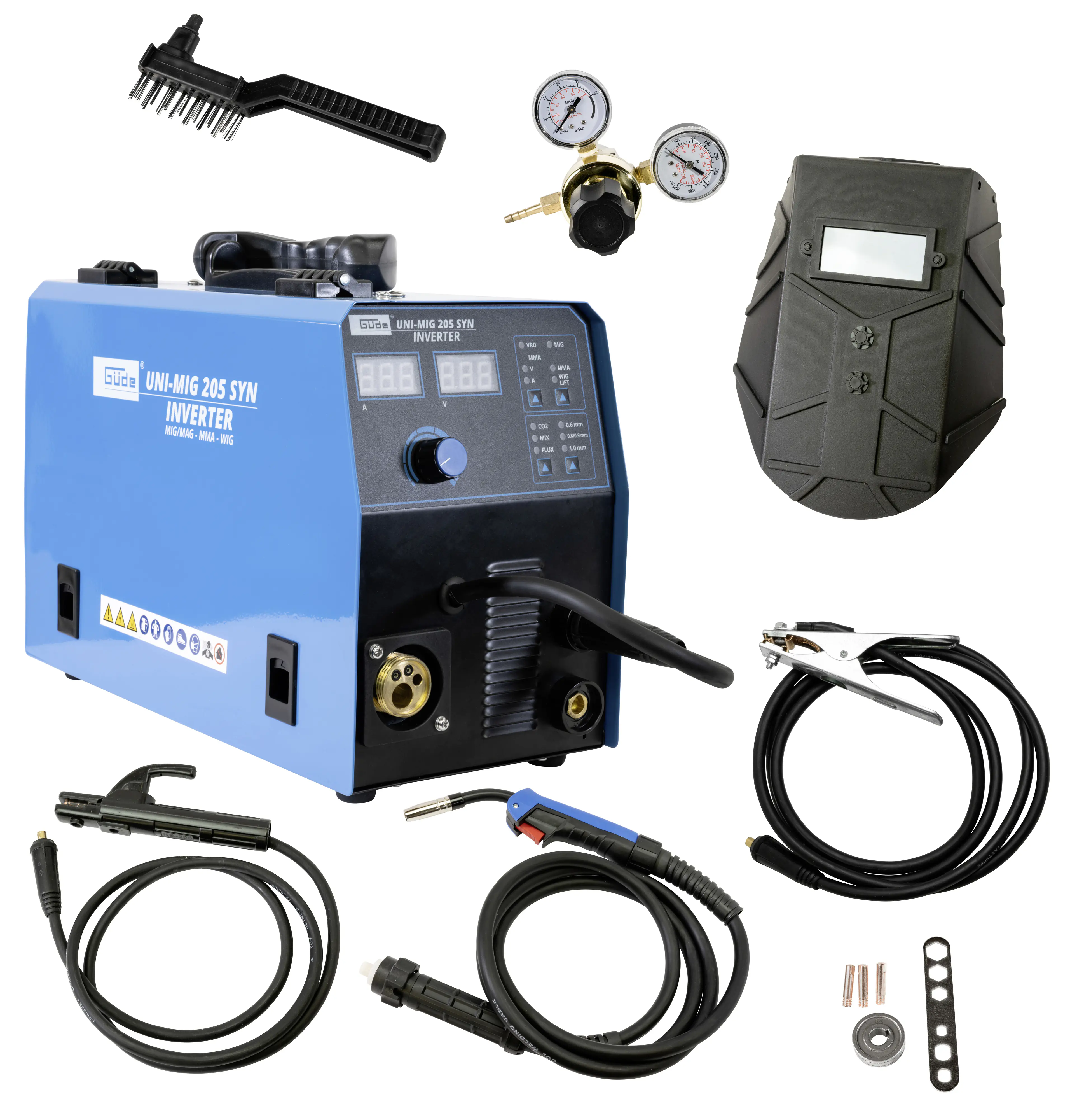 Güde Universalschweissgerät Uni-Mig 205 SYN 200 A