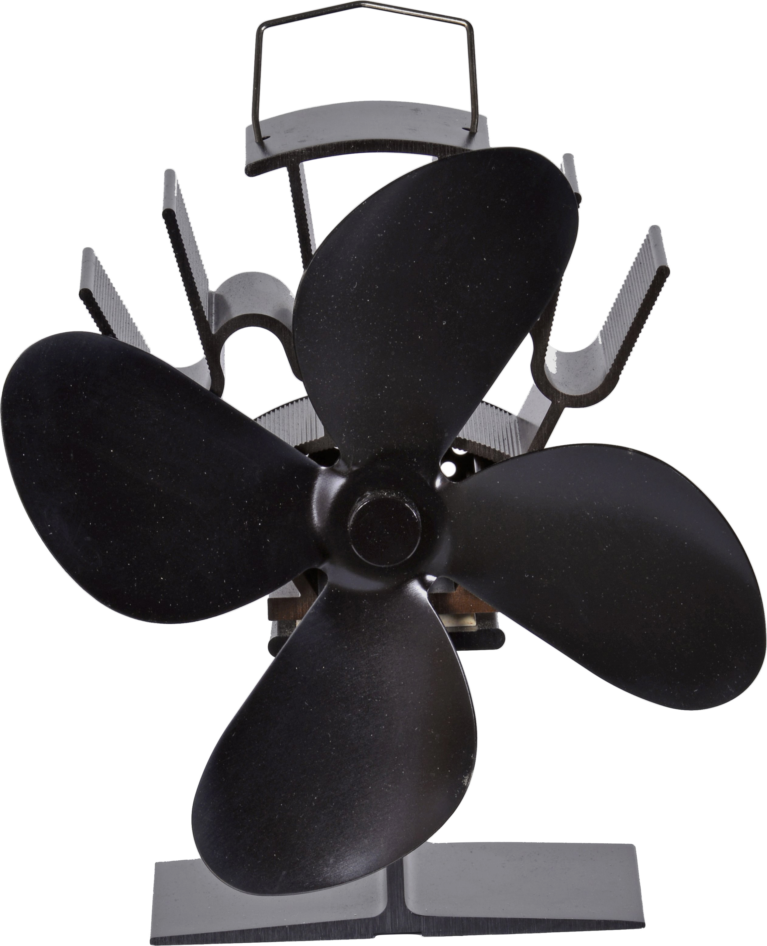 FireFix Ofenventilator stromlos 4 flügelig ab 55° C