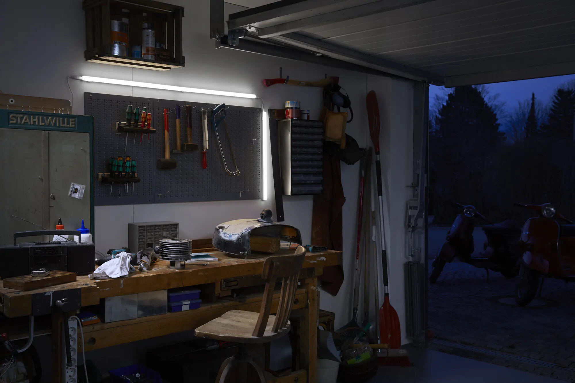 Osram LED Lichtleiste Switch Batten 87 cm weiß 10 W Osram LED Lichtleiste Switch Batten 87 cm weiß 10 W