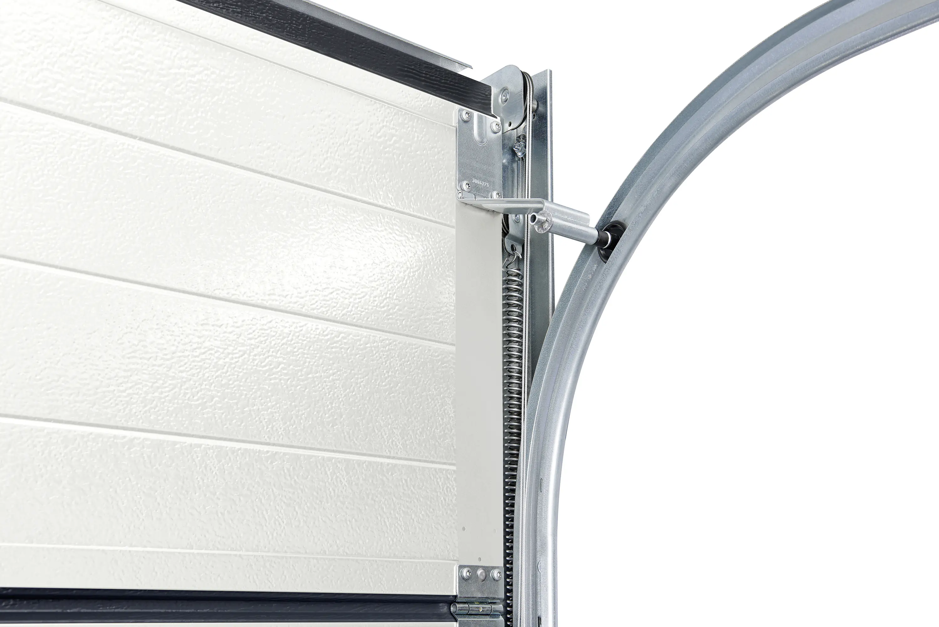 IsoMatic Garagen-Sektionaltor 250 x 212,5 cm reinweiss Inkl. Torantrieb