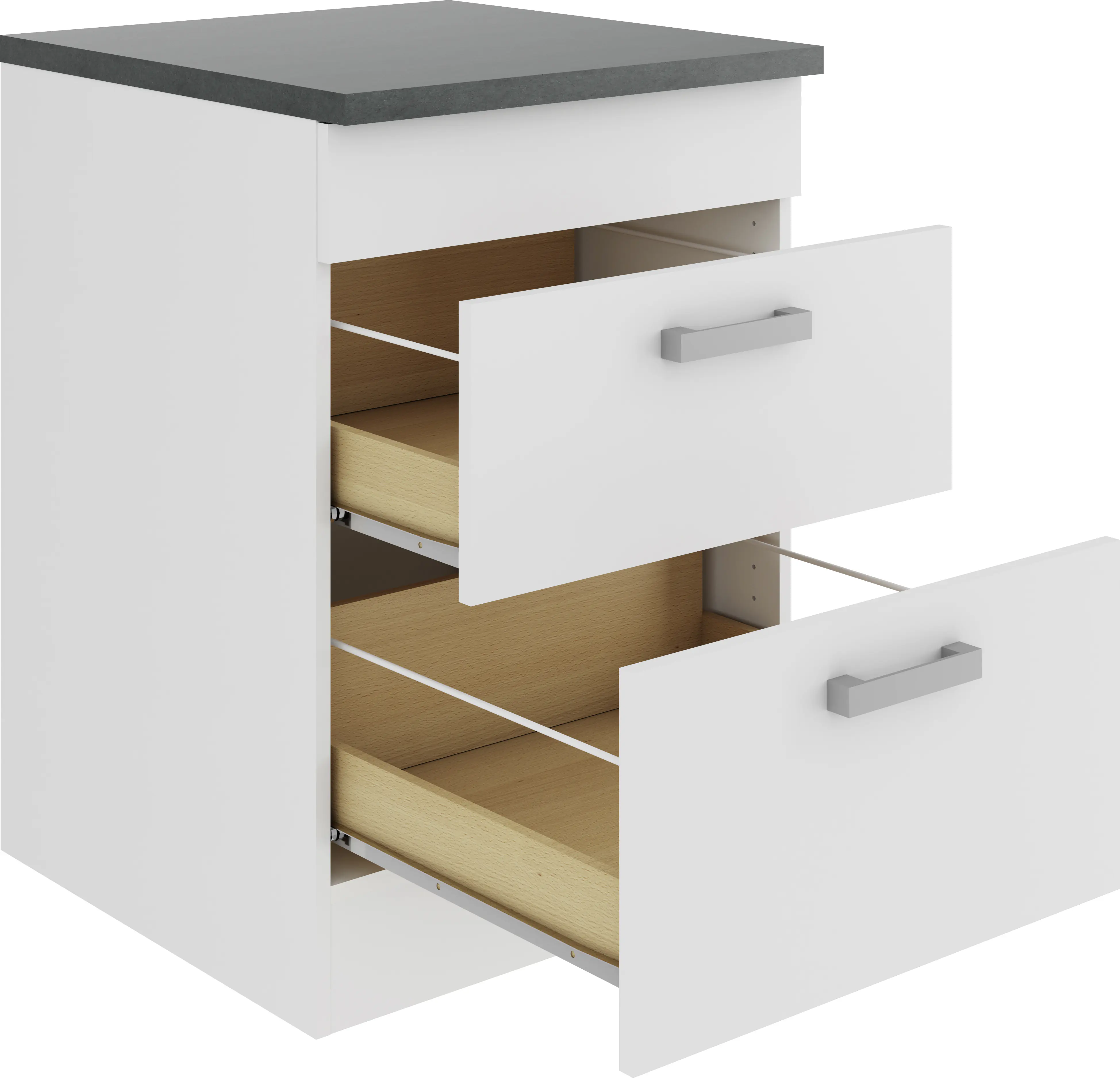 Optifit Unterschrank Oslo 214 weiß 60 cm