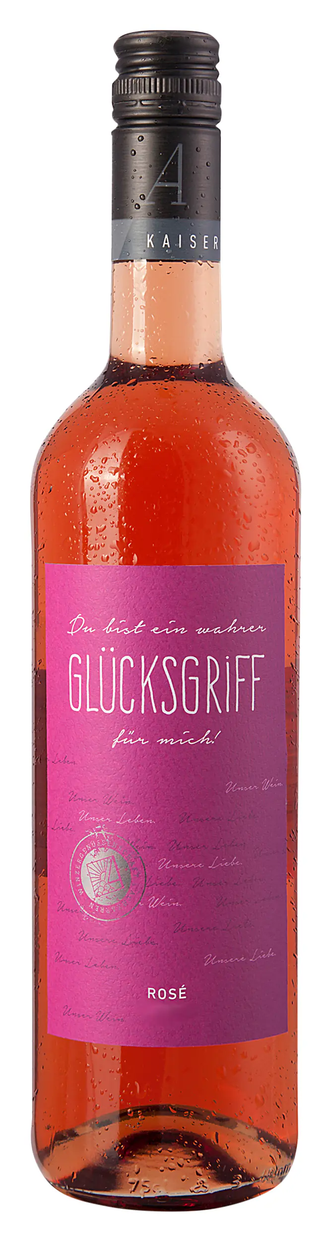 Glücksgriff Rose Spätburgunder feinherb  0,75l
