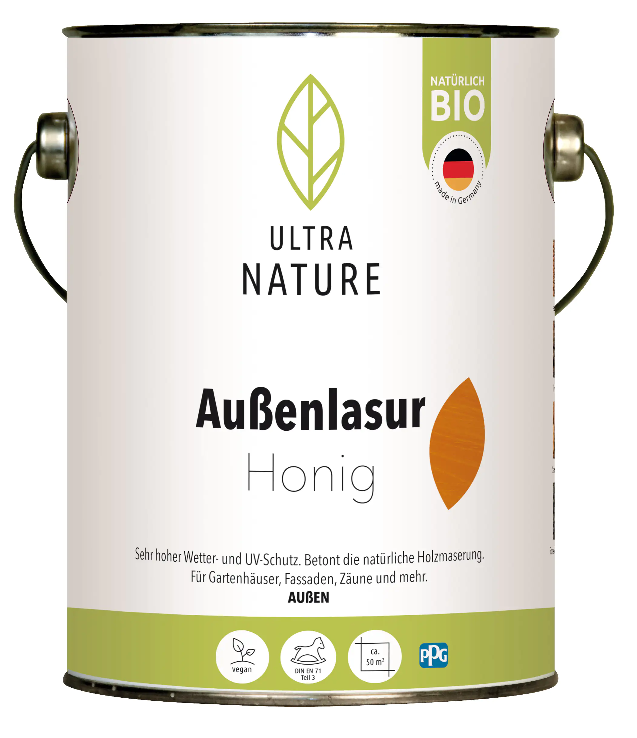 Ultra Nature Außenlasur 2,5 L honig