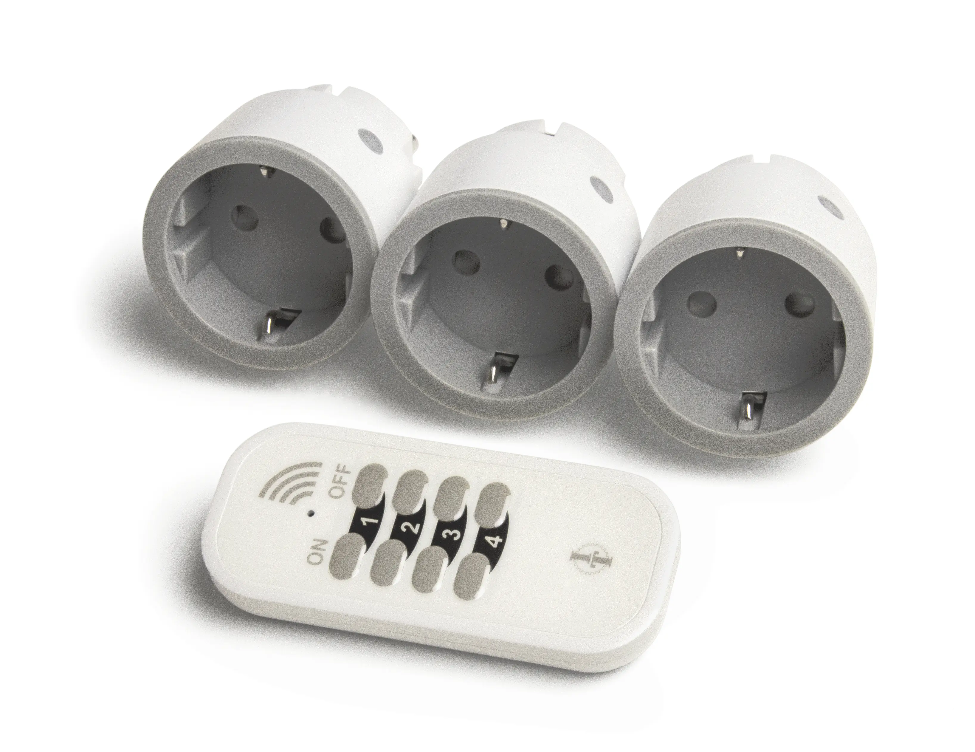 Intertechno Funk-Steckdosen ITI-14 mit Handsender Smart Home 3er Set Intertechno Funk-Steckdosen ITI-14 mit Handsender Smart Home 3er Set