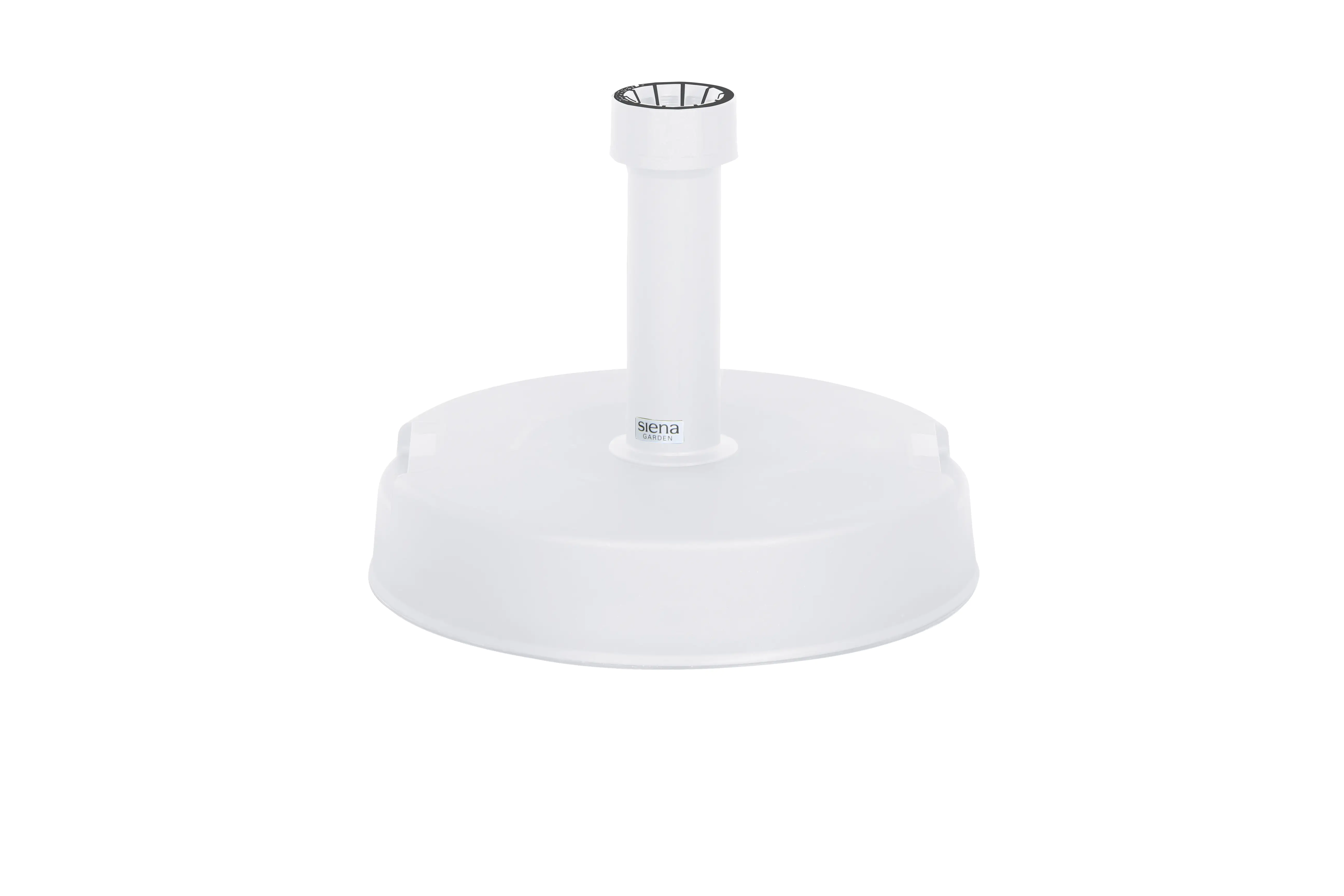 Siena Garden Betonständer rund 20 kg, weiß