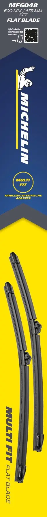 Michelin Scheibenwischer Multi Fit Set MF6048
