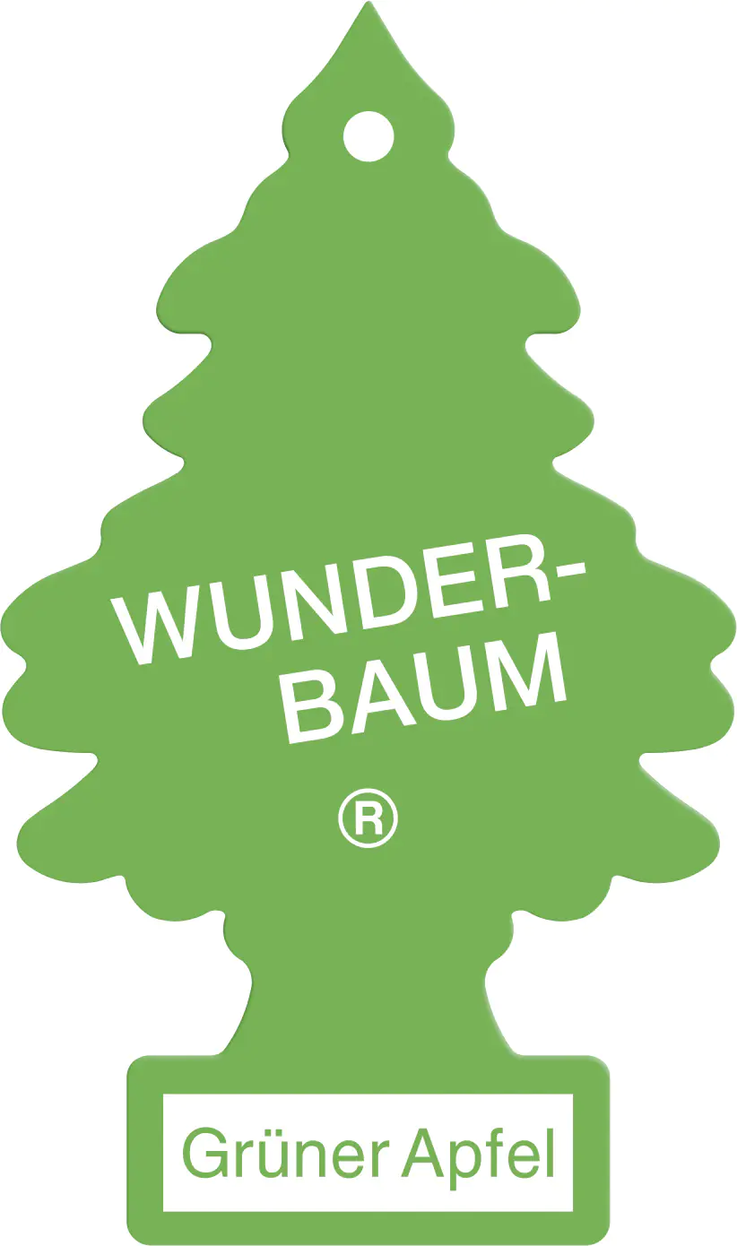 Wunderbaum Papierlufterfrischer Grüner Apfel