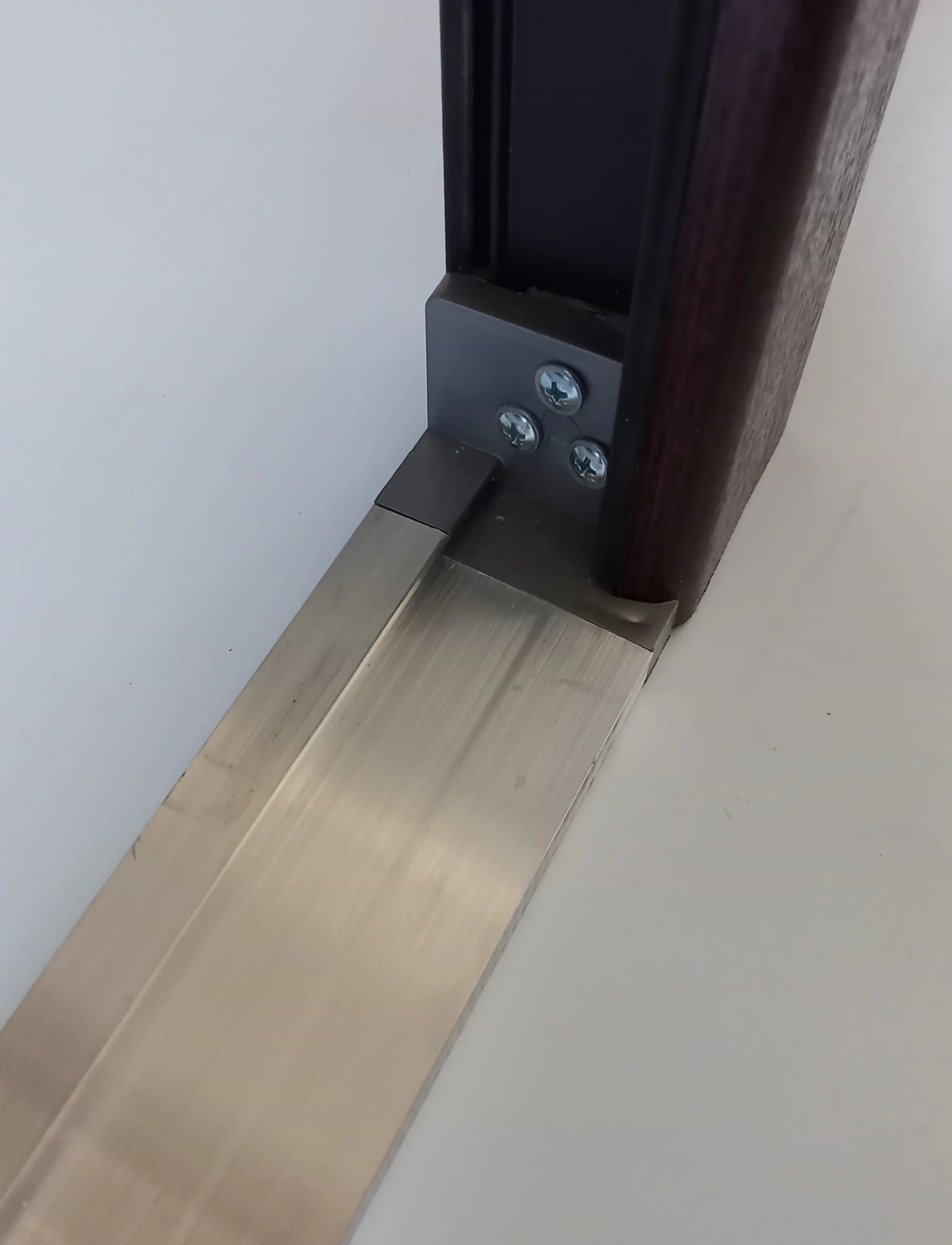 Panto Nebeneingangstür Kunststoff 504 98 x 198 cm DIN links Mahagoni