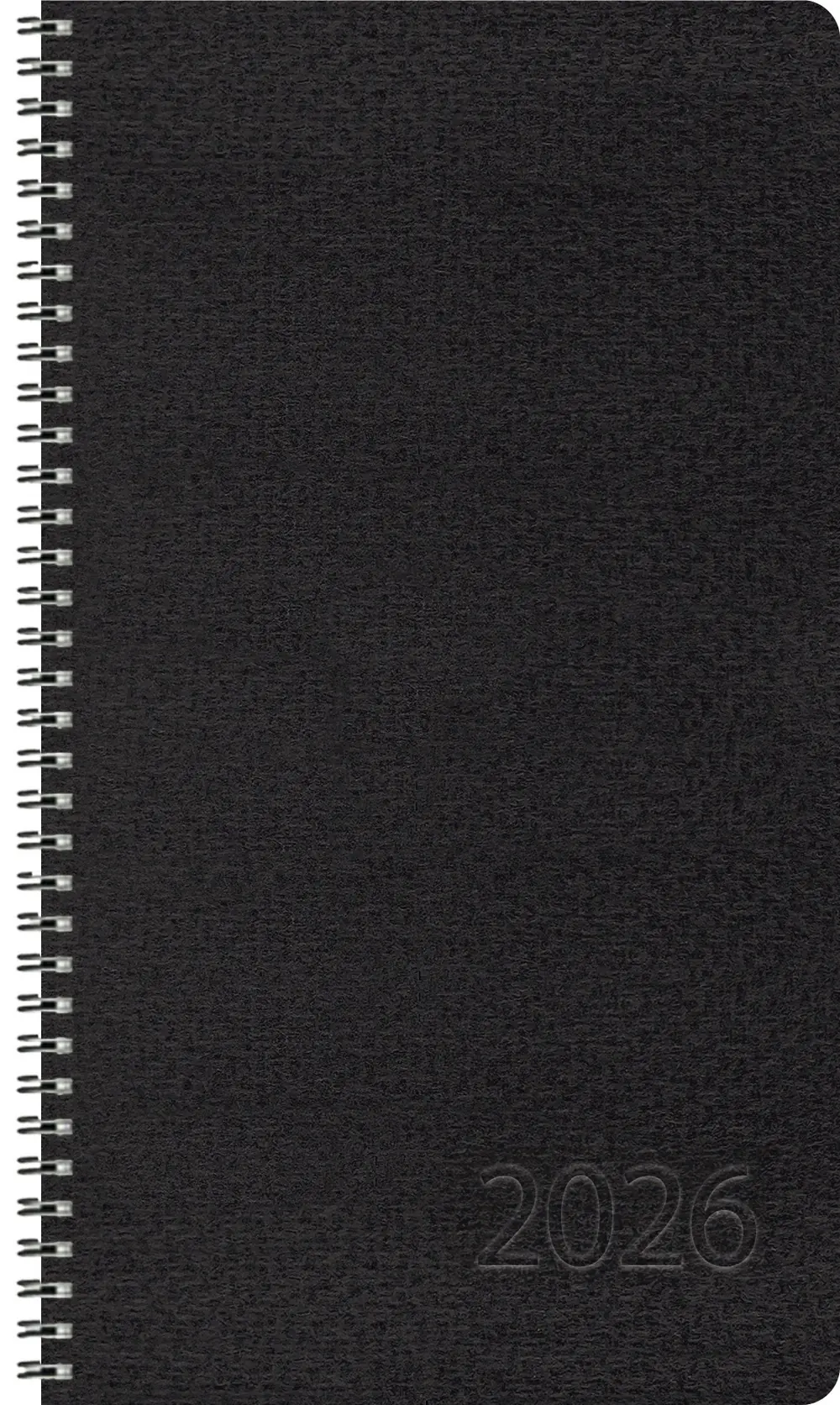 Korsch Taschenkalender Wochentimer Small 2026 schwarz