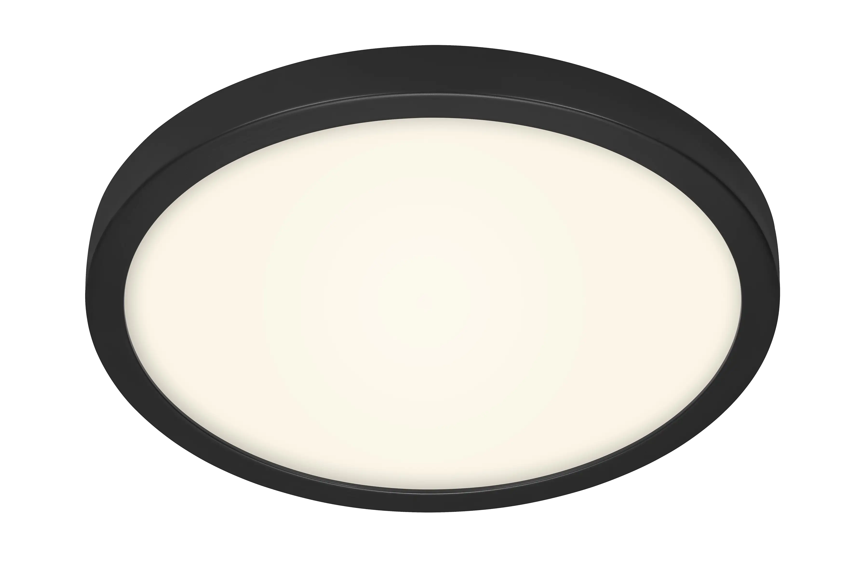 Briloner LED Deckenleuchte Fire Black schwarz Ø 40,5 cm neutralweiß