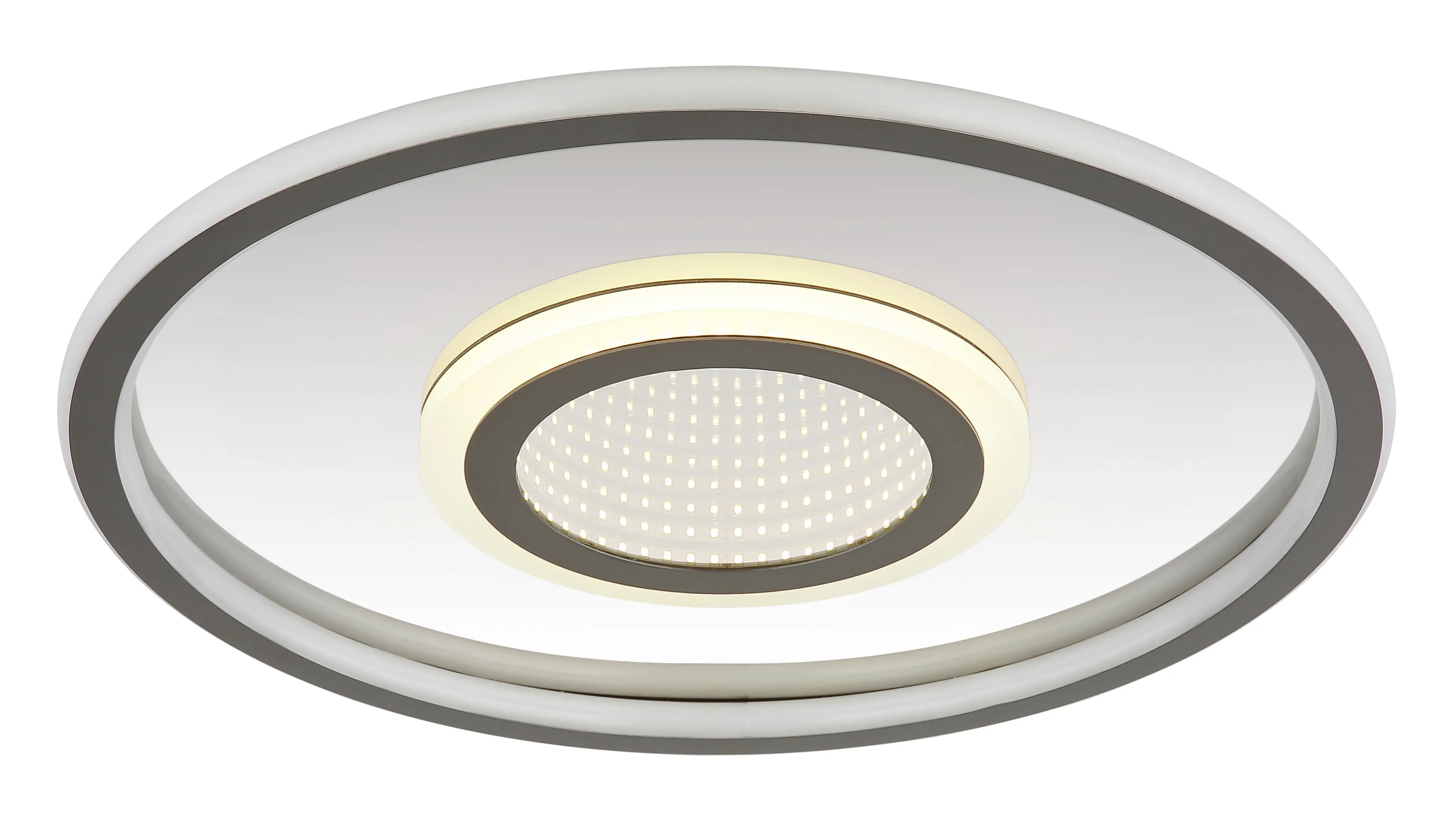 Globo Deckenleuchte Cara 43,2 x 5 cm Ø x H grau CCT