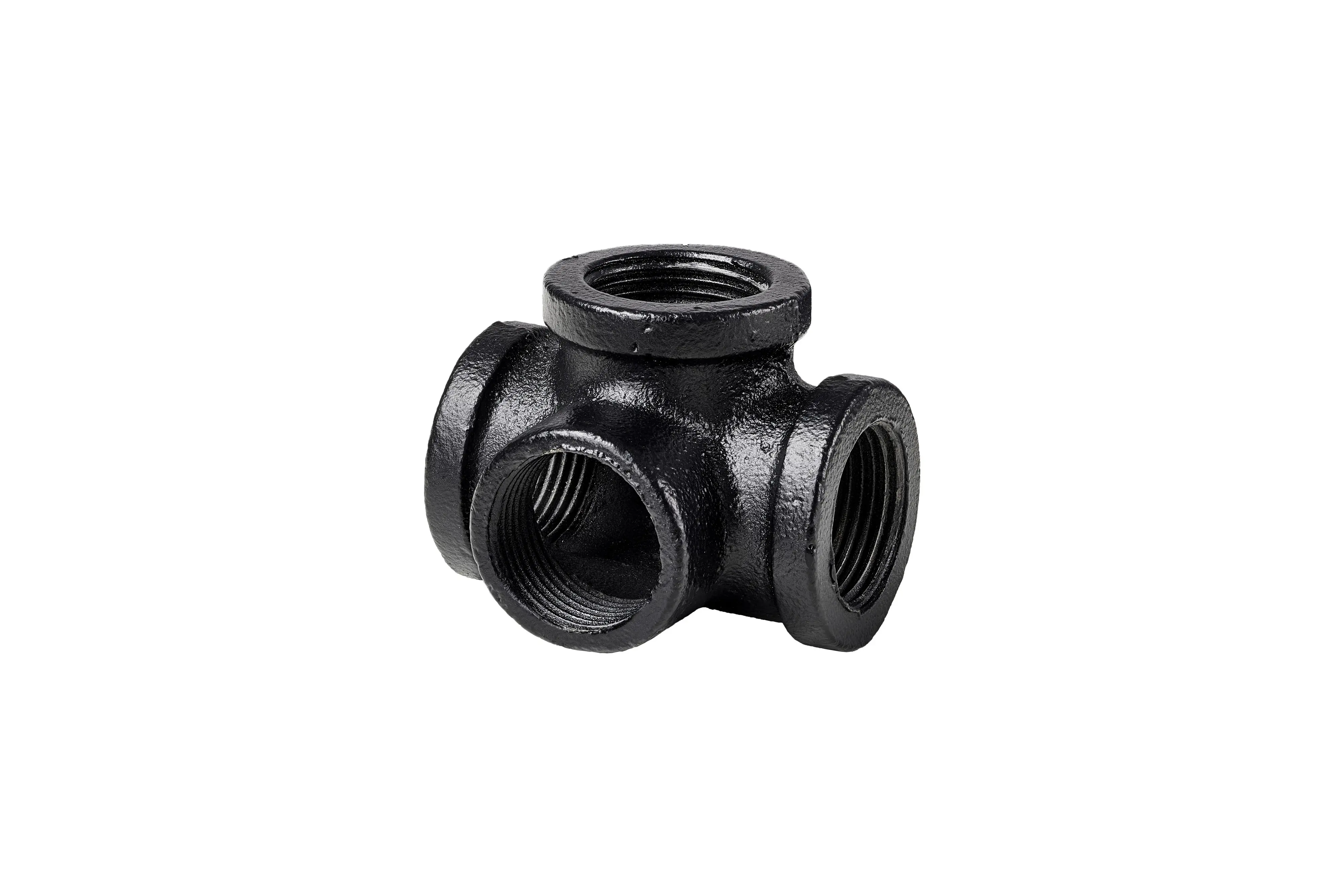 Dolle Eckverbinder für Pipe-Regalsystem 90° 20 mm (3/4") schwarz matt 4 Stück